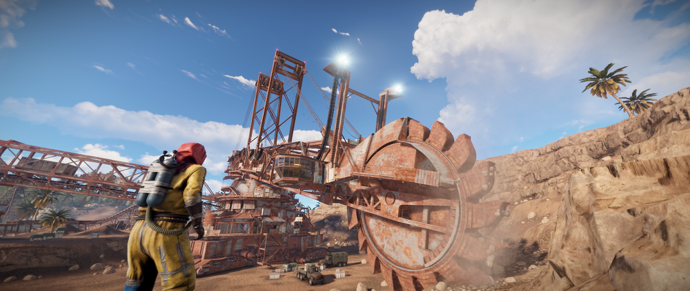 Giant Excavator Pit added