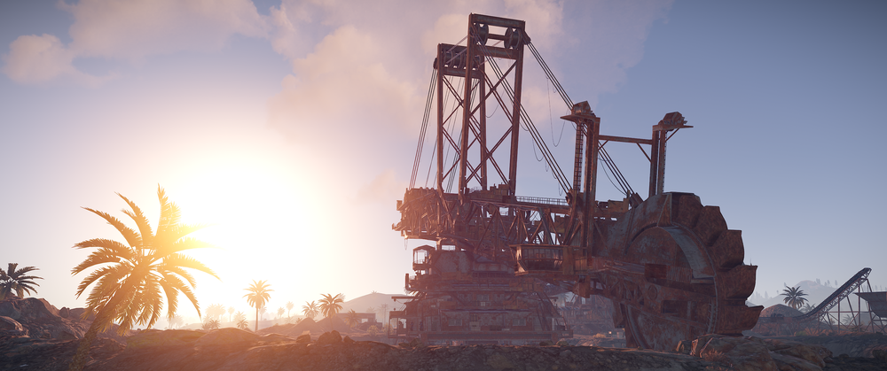 Excavator buff