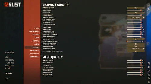 Improve your FPS on Rust — Rustafied