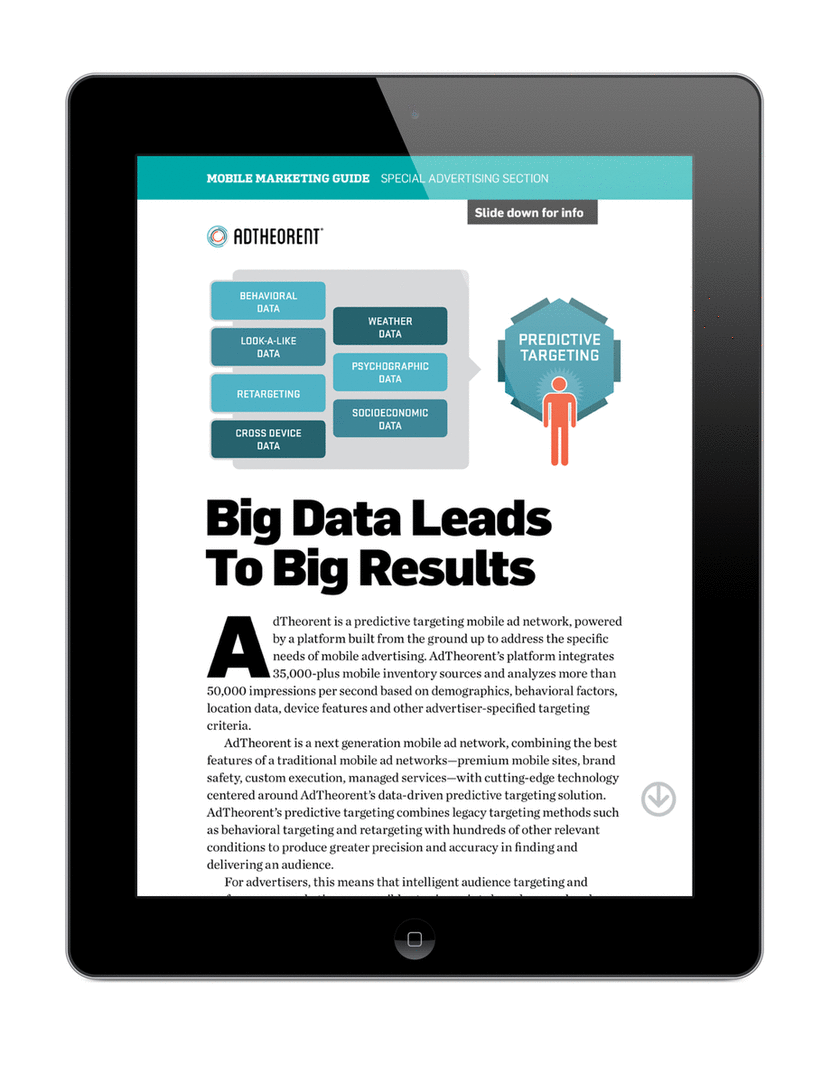 Mobile Marketing Guide iPad