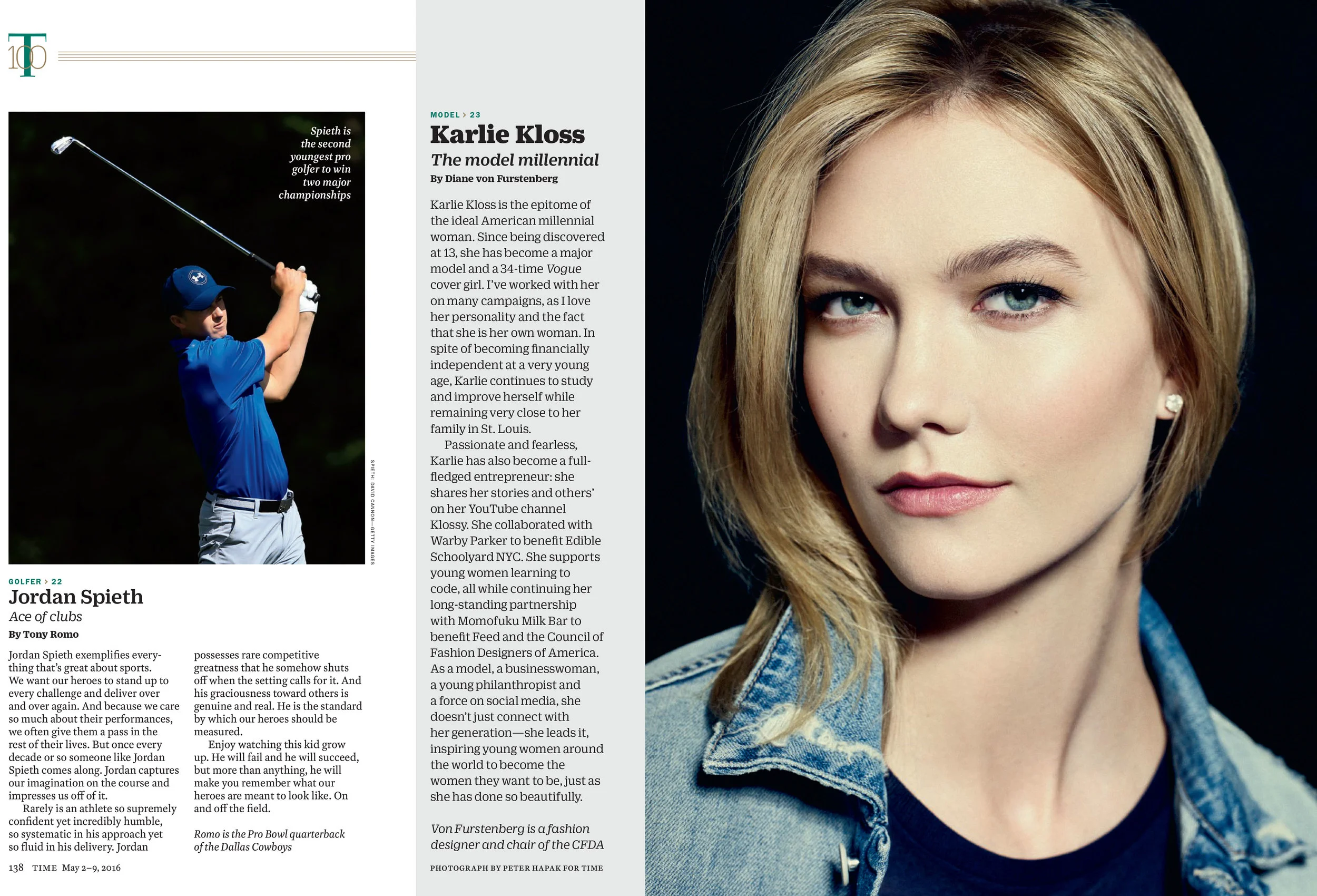 TIME 100 Icons inside