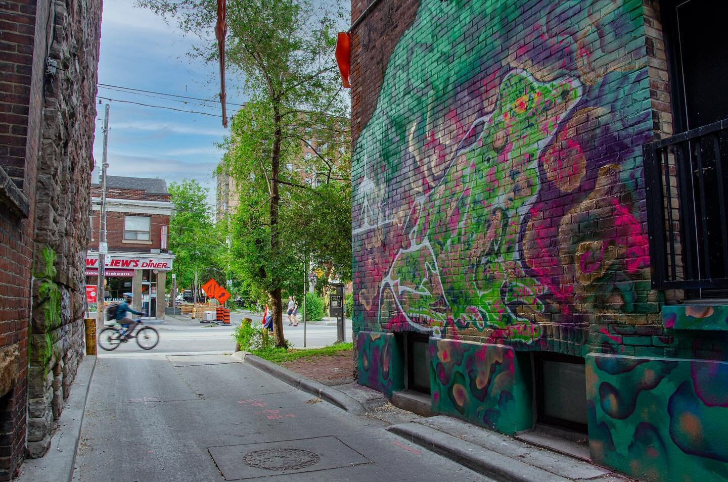 Later this month, we&rsquo;re super excited to reveal a transformation project in Central Hospital Lane in Moss Park-Cabbagetown. We&rsquo;re working alongside incredible artists @miigizi and @monicaonthemoon, and organizations like @findingourpowert