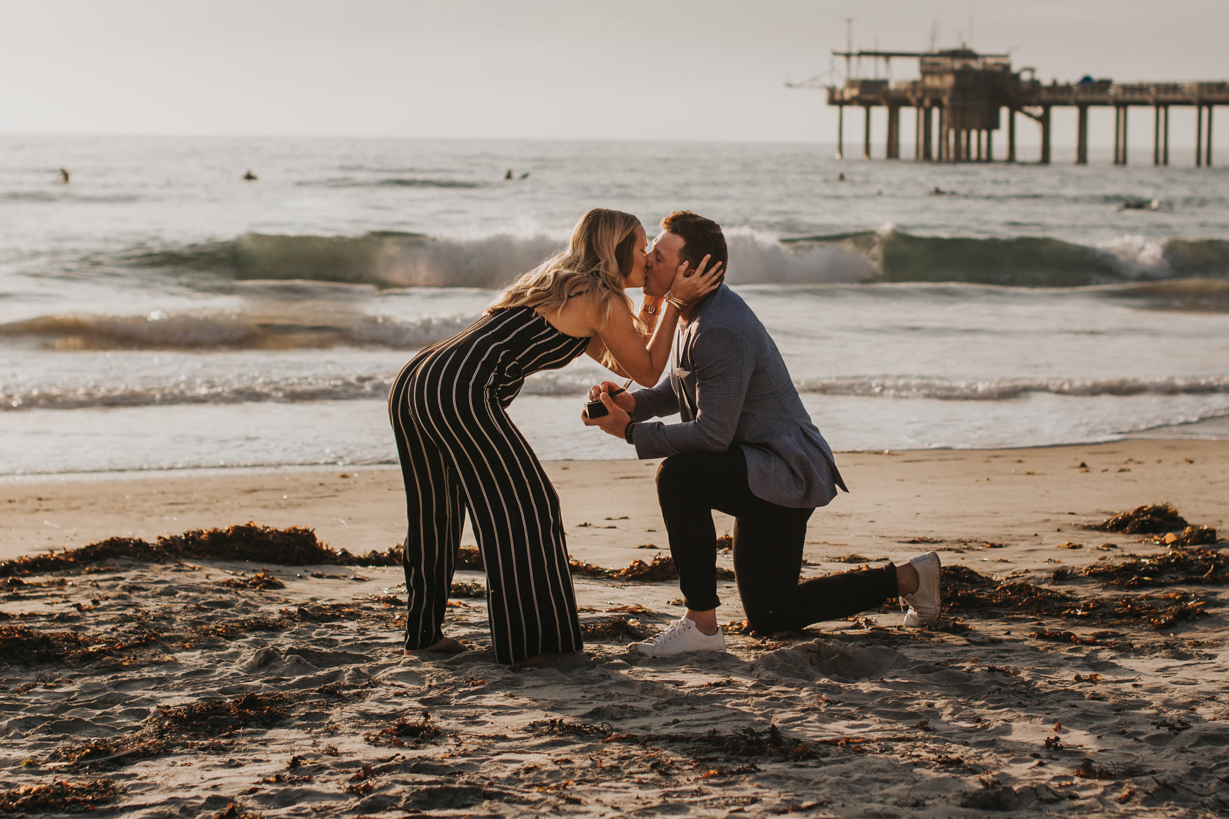 Rhys & Jayme // Gorgeous Surprise La Jolla Proposal — Valerie Lendvay Photo