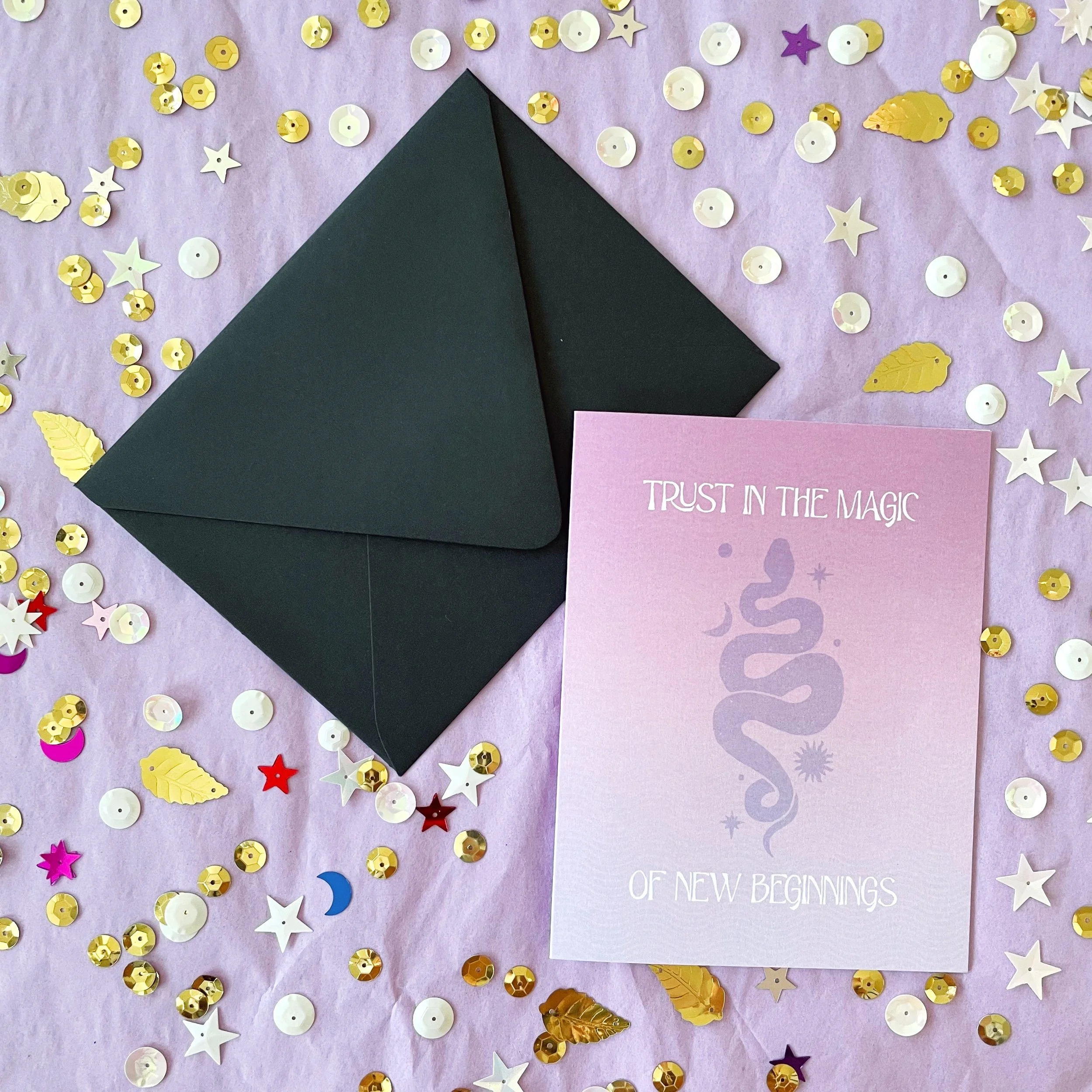 New Beginnings Greeting Card