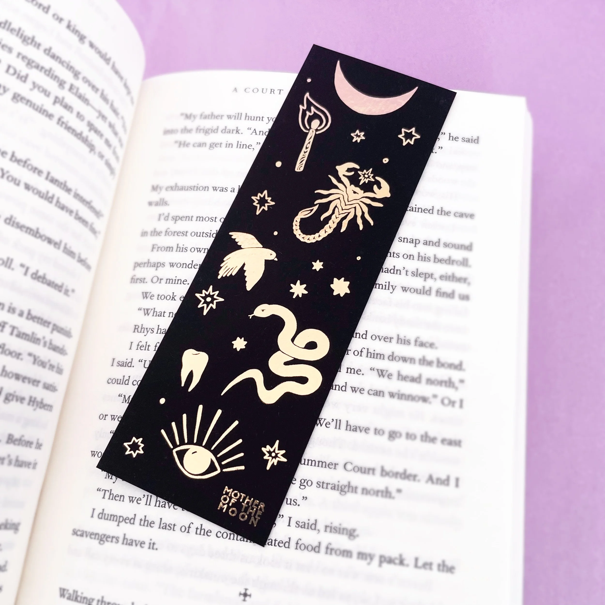 Desert Witch Foil Bookmark
