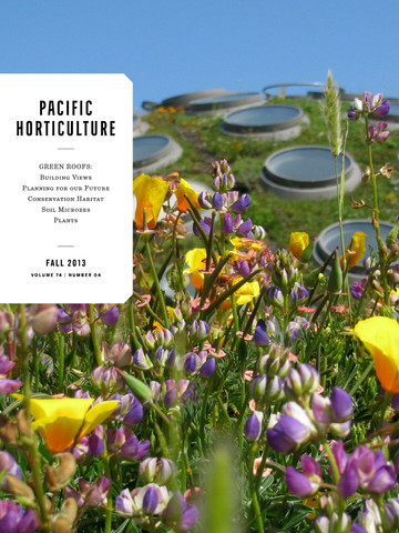Growsgreen Roof Garden in Pacific Horticulture Magazine Oct 2013