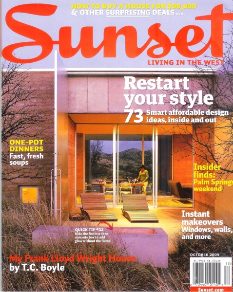 Stealing Beauty Sunset Magazine Oct 2009