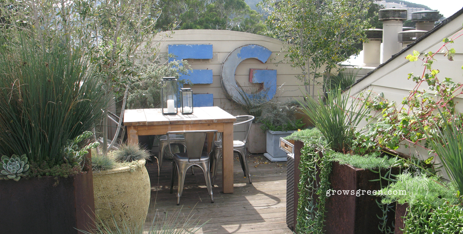 Pacific Horticulture Text Garden in San Francisco