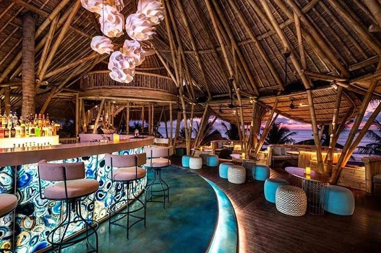 Day Three: Dinner in a beach club tree house.