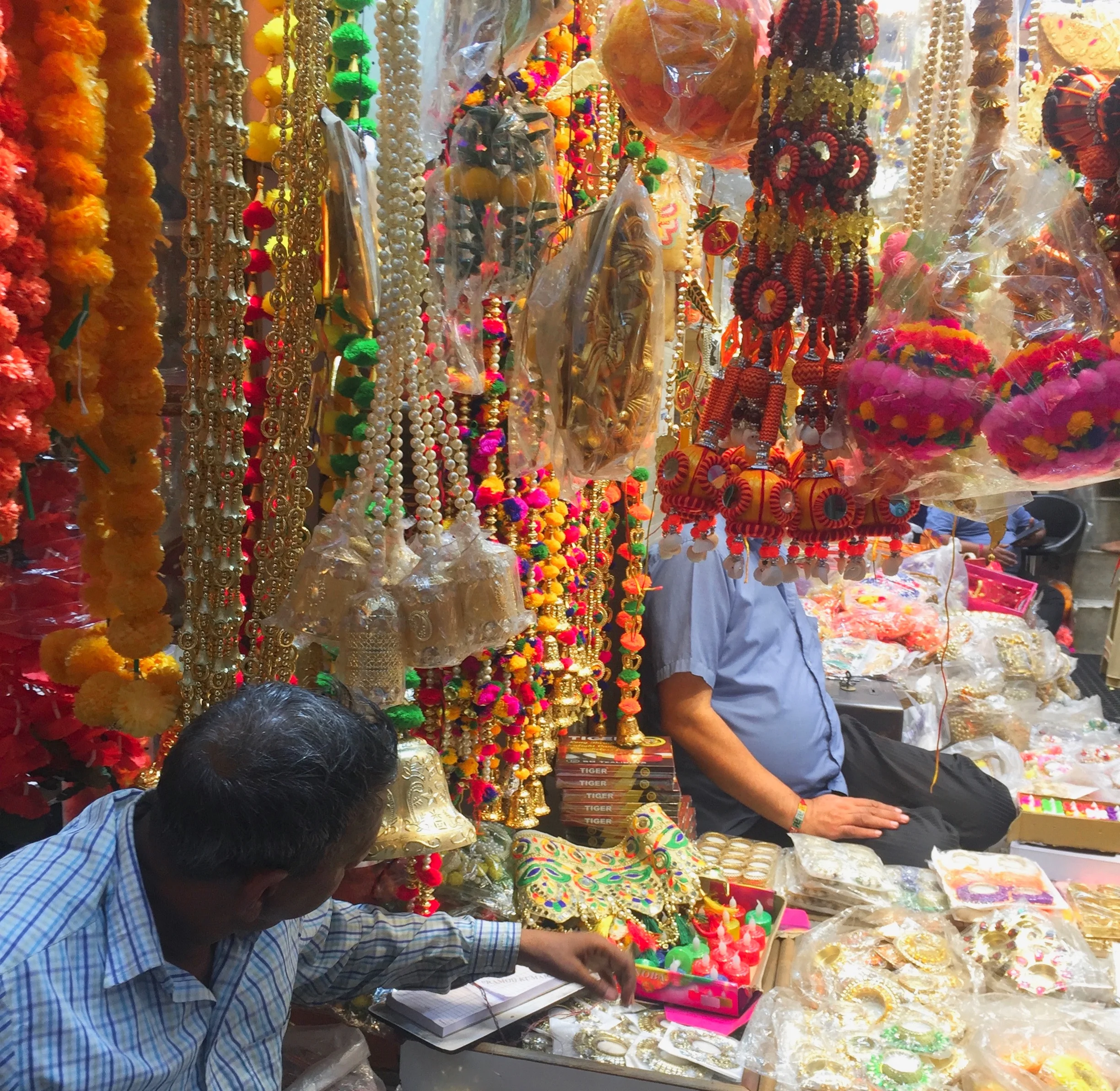 Day One: Shop one of the colourful bazaars of Delhi.