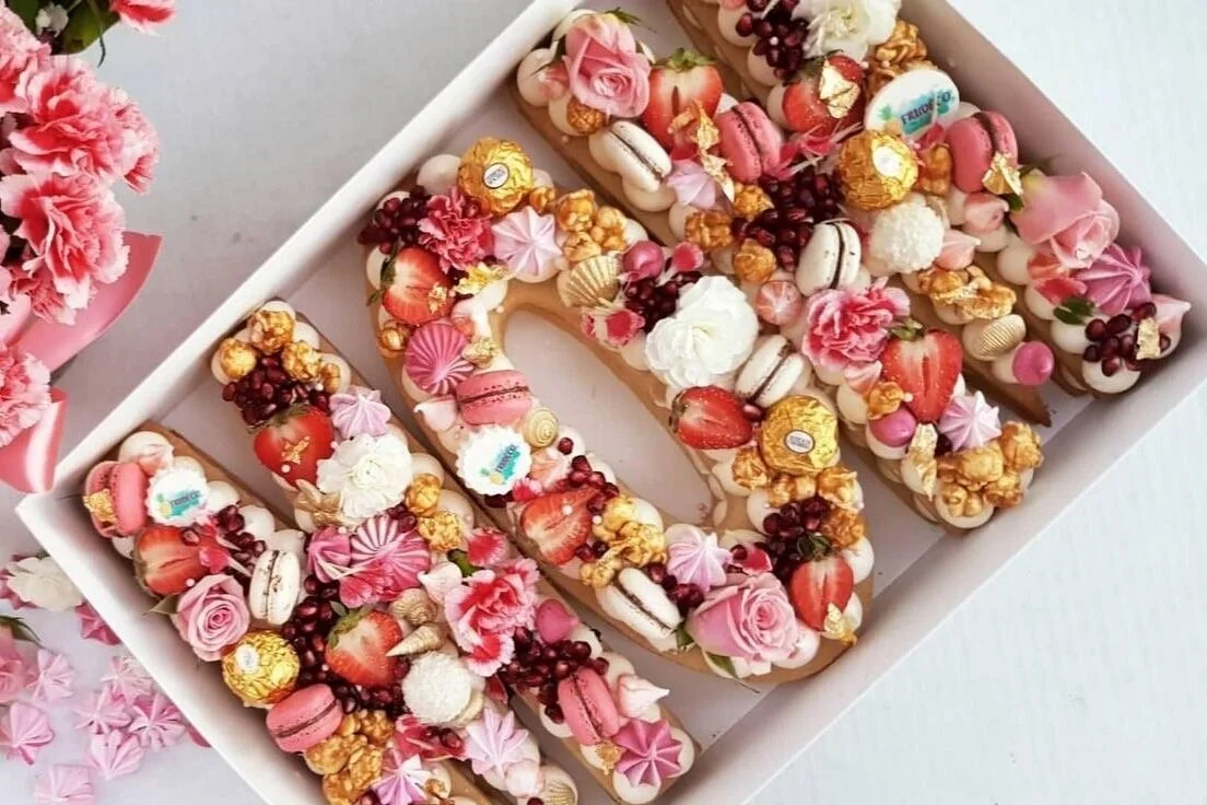 Mother's Day Letter Cake