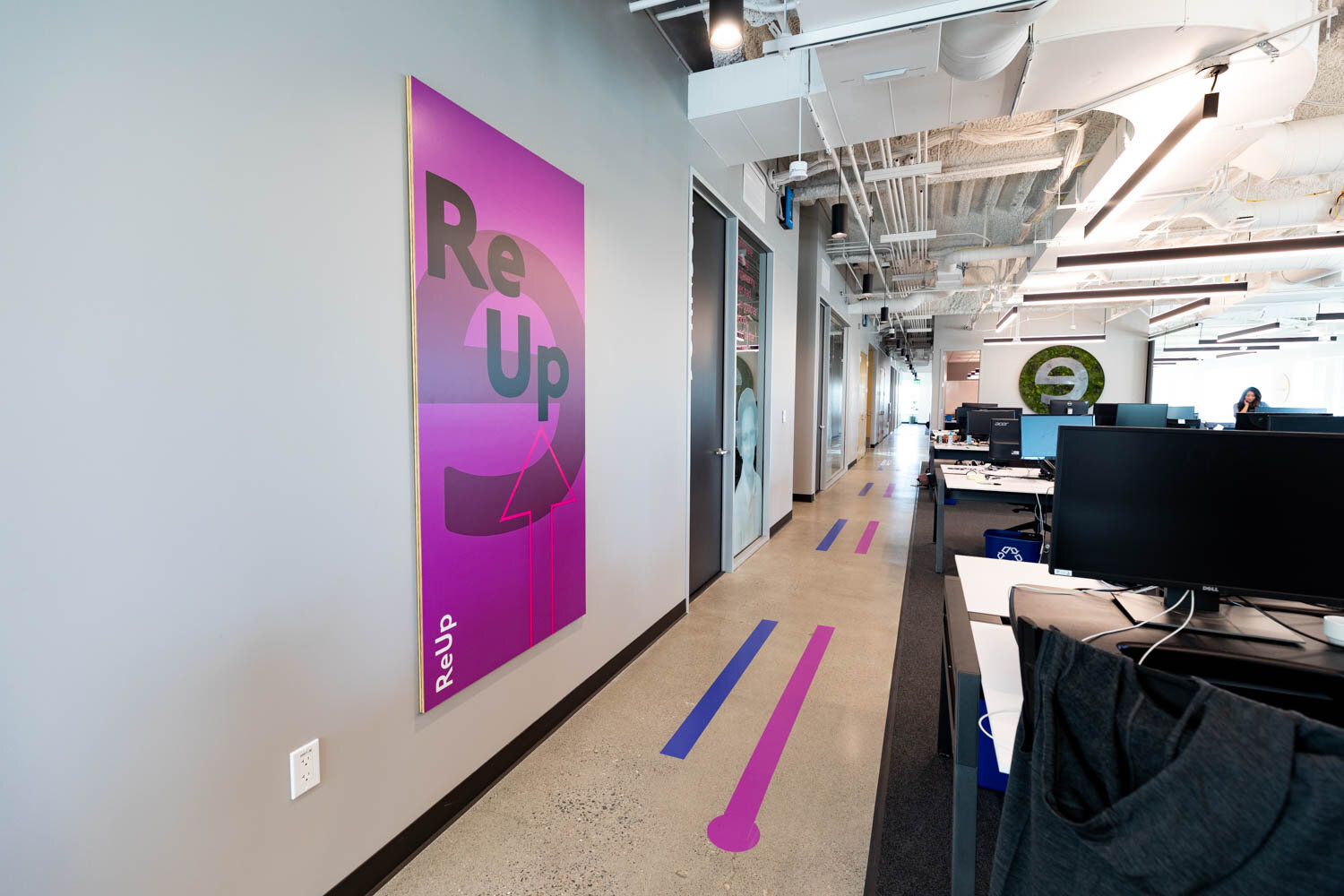 AFTER - WORKSPACE COMPANY WAYFINDING 