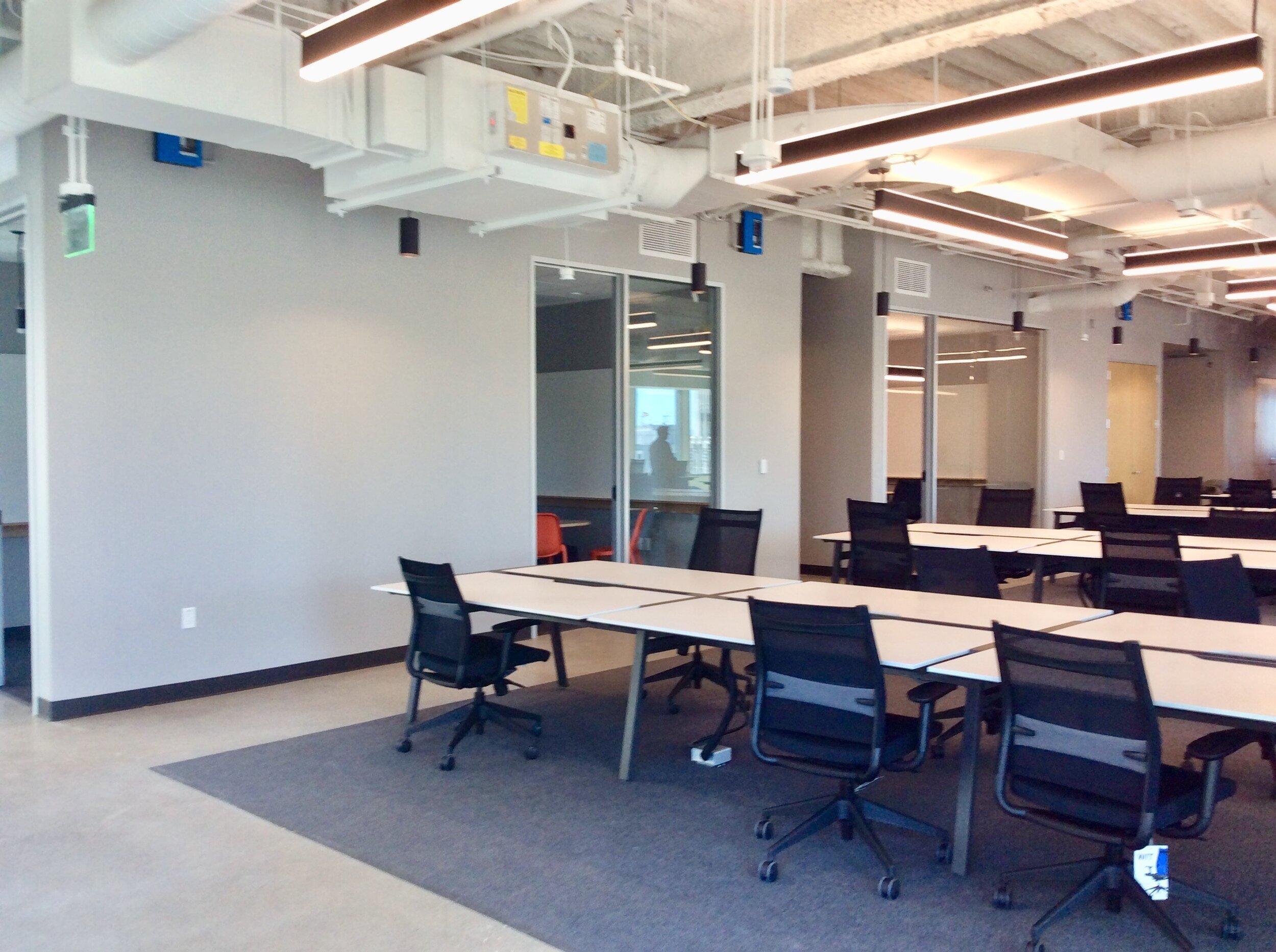 BEFORE - WORKSPACE COMPANY WAYFINDING + CONFERENCE ROOMS 