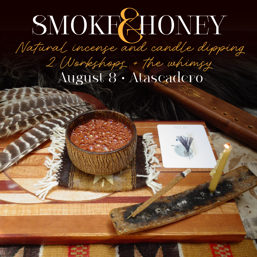 August 8 | Smoke & Honey - Incense and Candle Dipping workshops