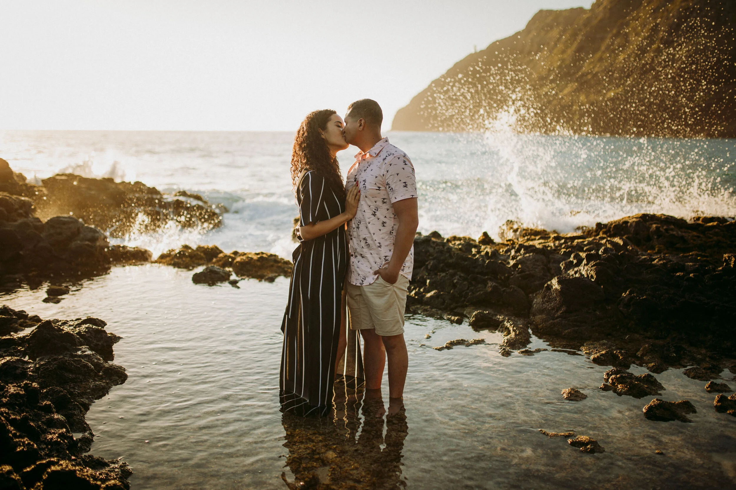 Jeremy + Judith Engagement - Oahu, Hawaii