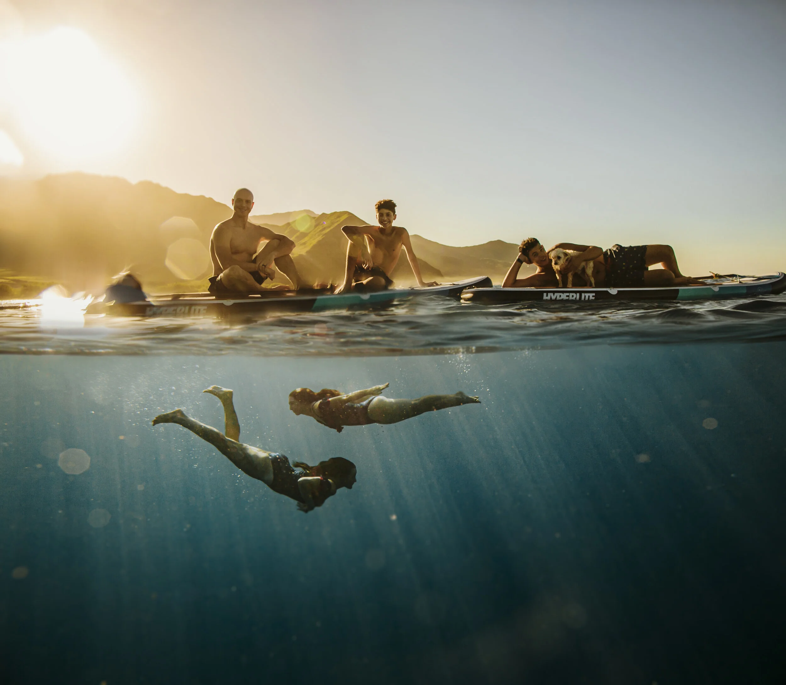 Incredible Underwater Family Session - Oahu, Hawai'i