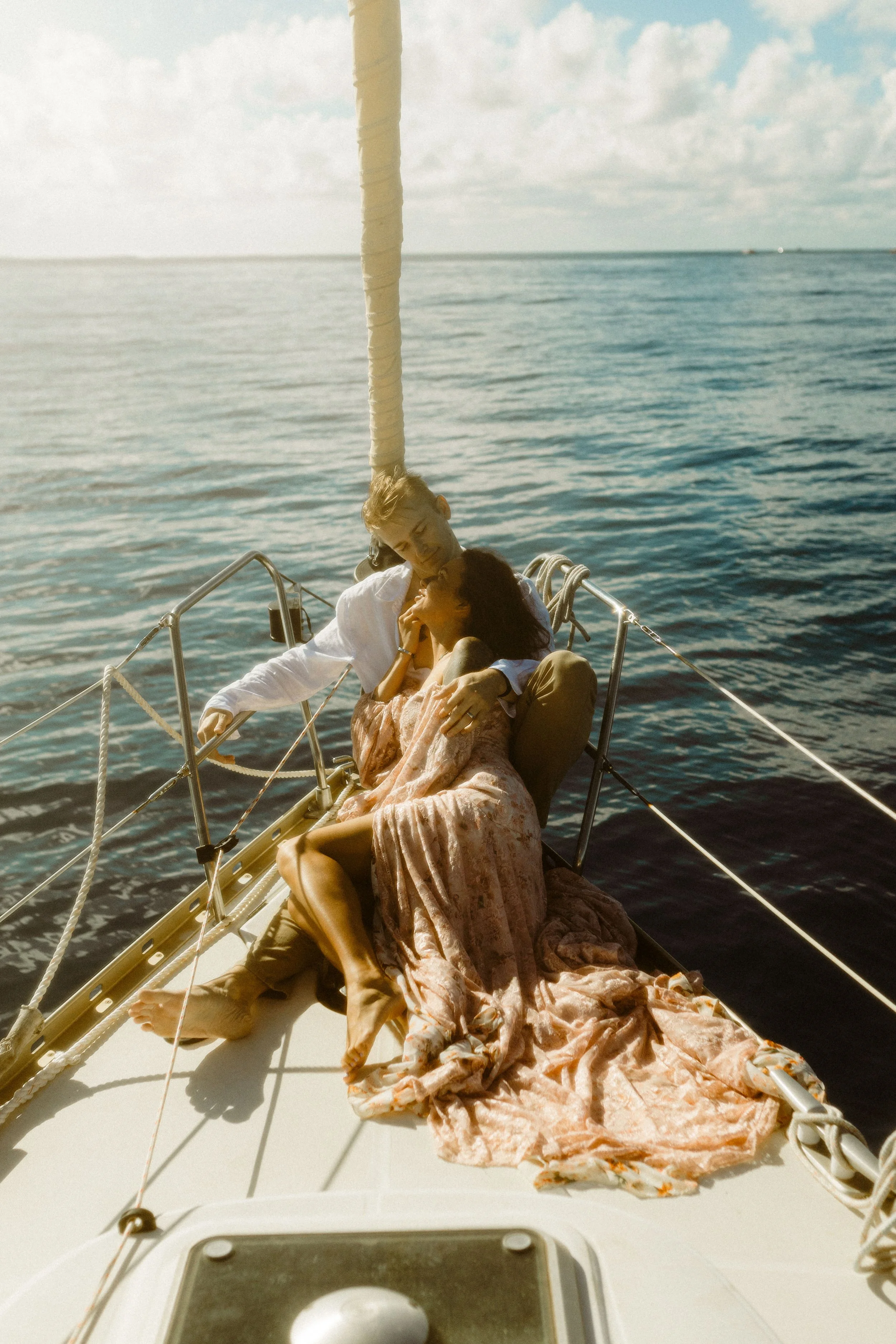 Vintage Sailboat and Underwater Session on Oahu