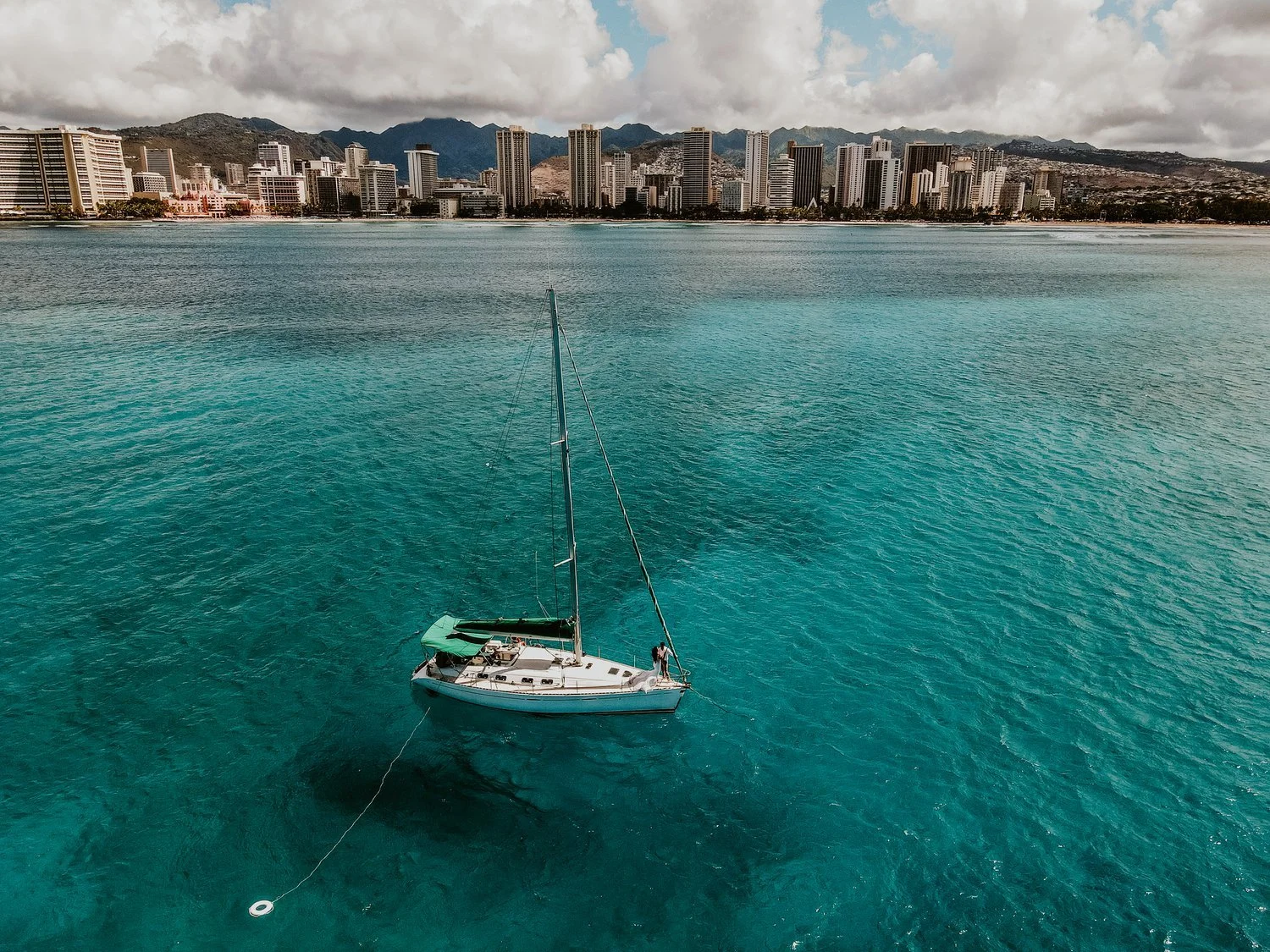One Year Anniversary - Sailboat and Underwater Session