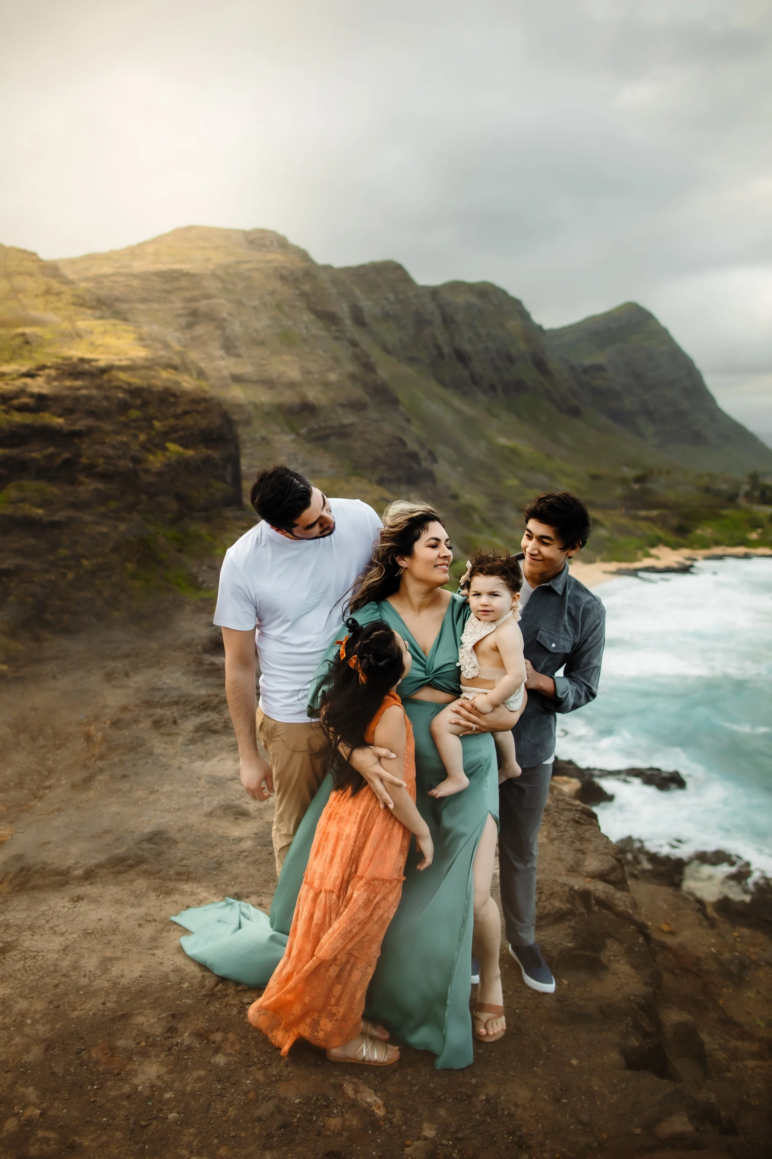 Espinoza Family - Mountain Top and Beach