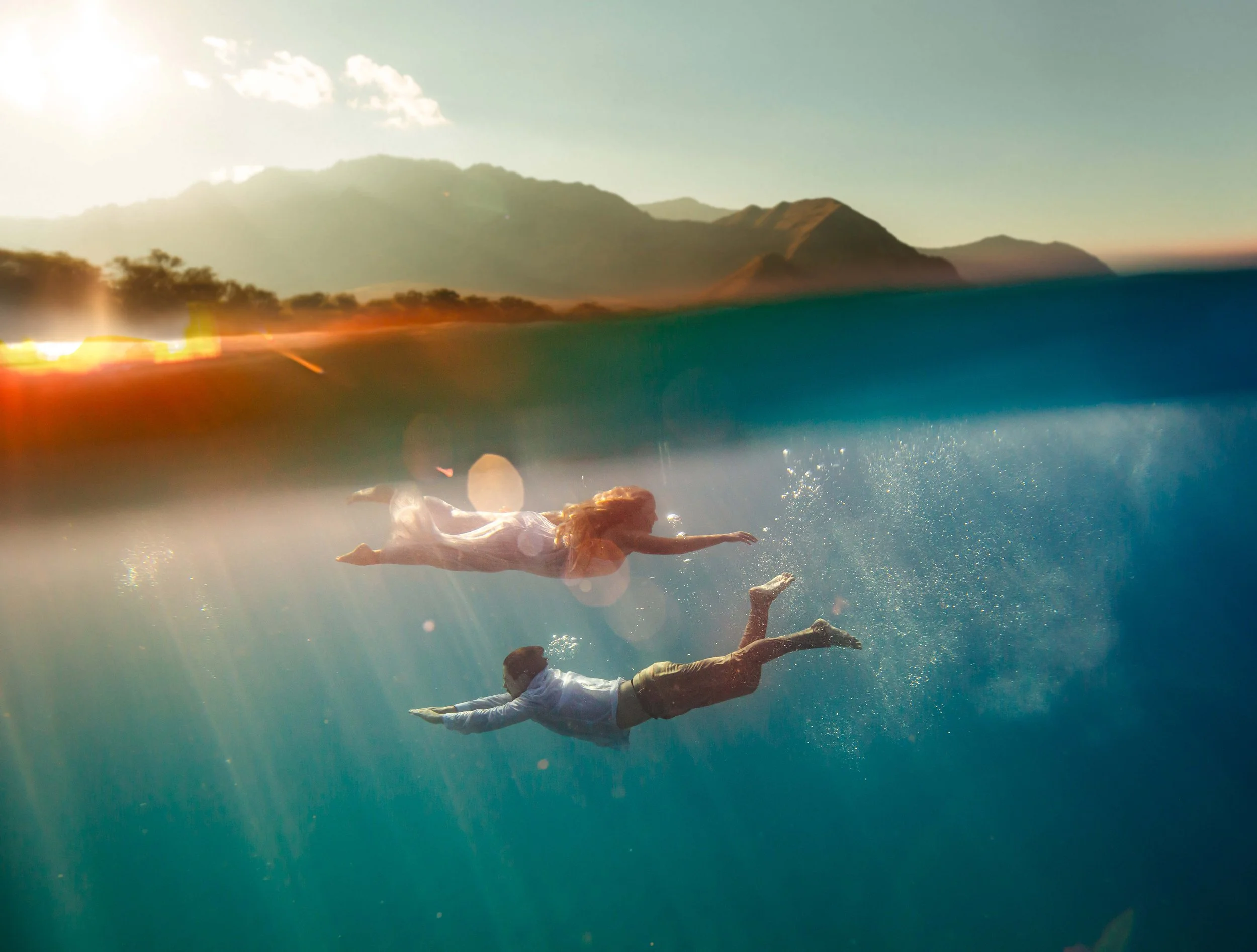 Skye + Scott - Incredible Honeymoon Photoshoot and Dolphin Encounter