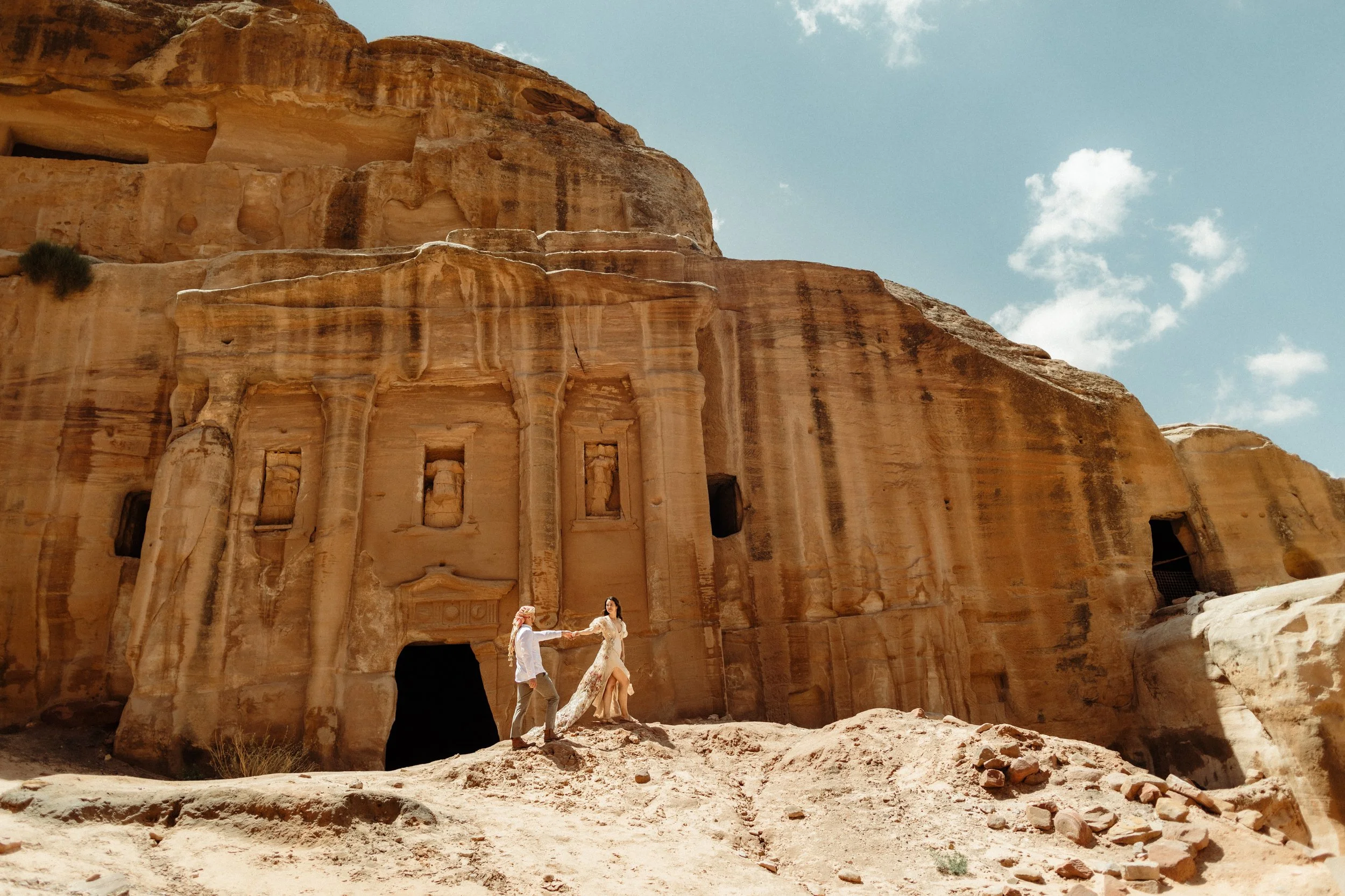 Petra, Jordan - Elopement