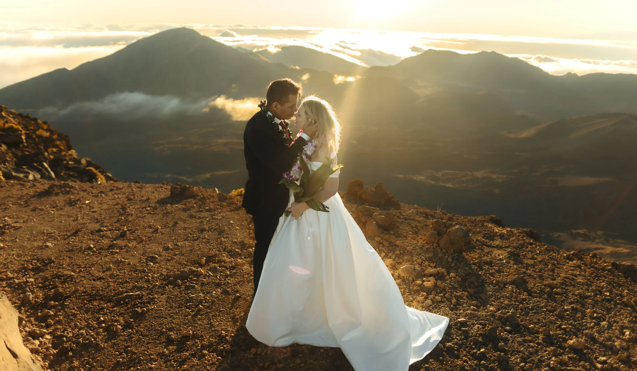 Sarah + Jacob - Haleakala Elopement