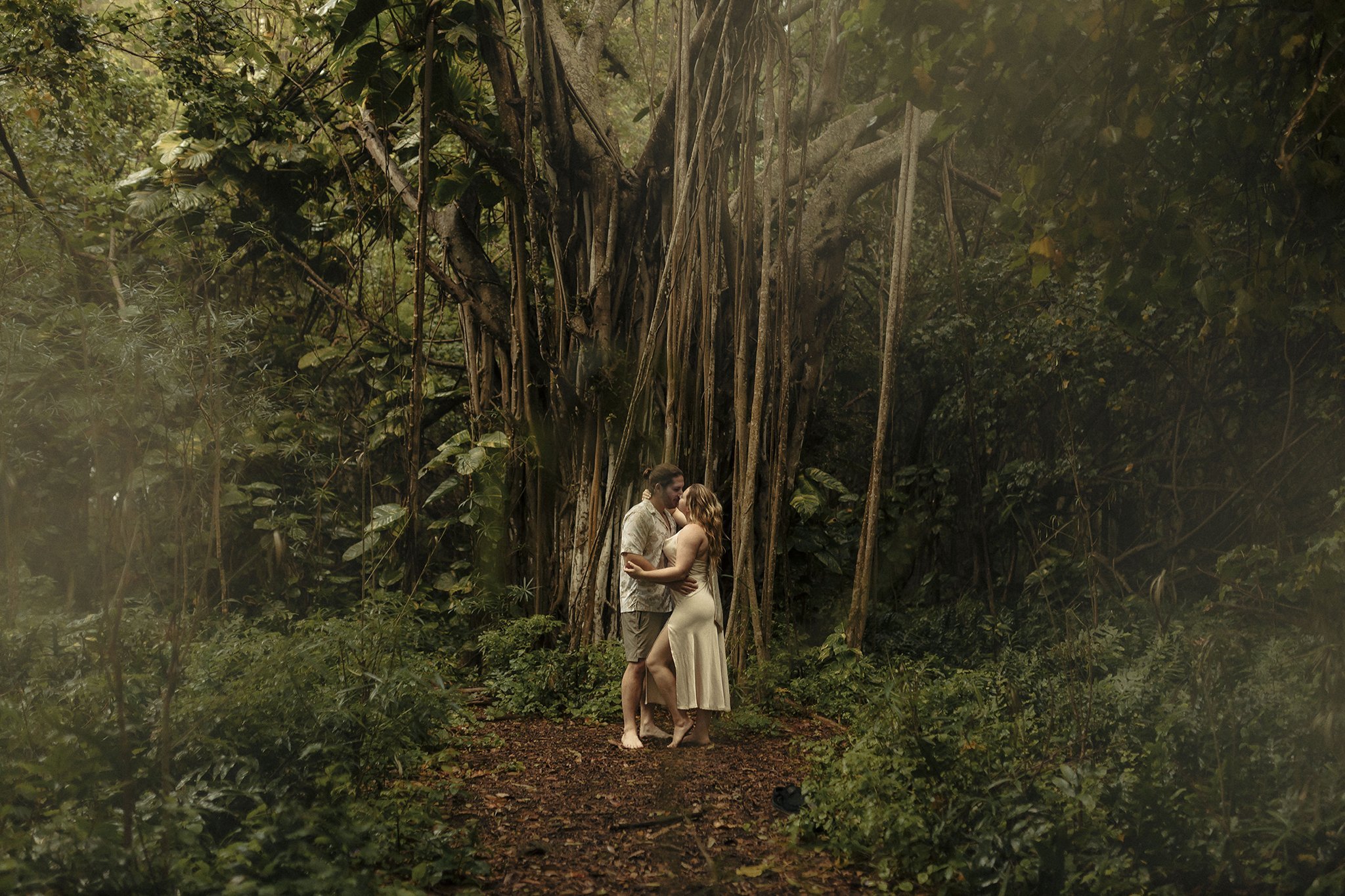 Katie + Ryan - Jungle Engagement Session + Underwater