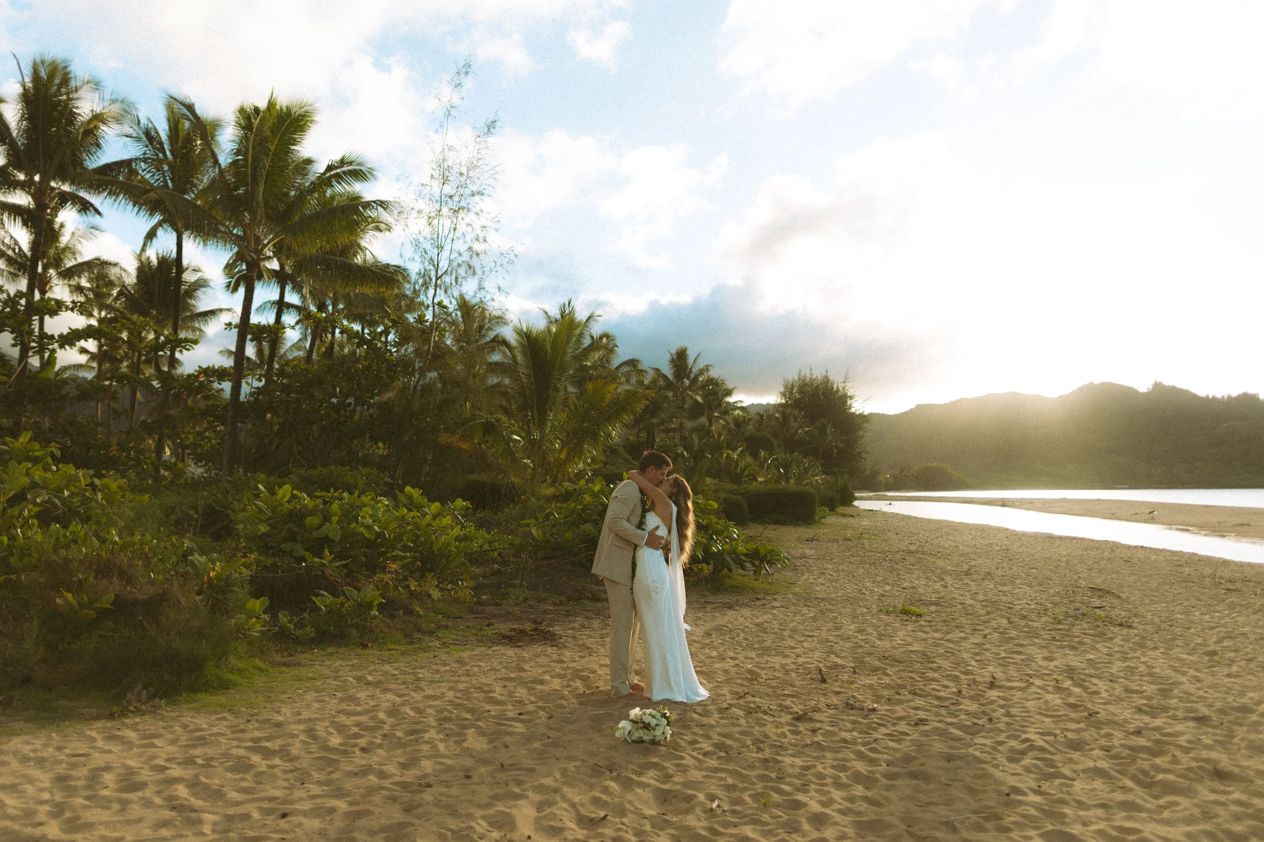 Serene Kauai Seaside Elopement