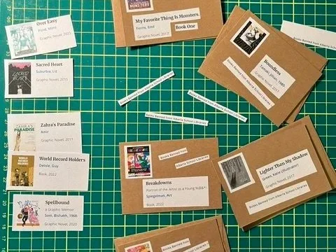 Art Snack by Chad Saunders "Crack Open A Book" Zine & Sticker