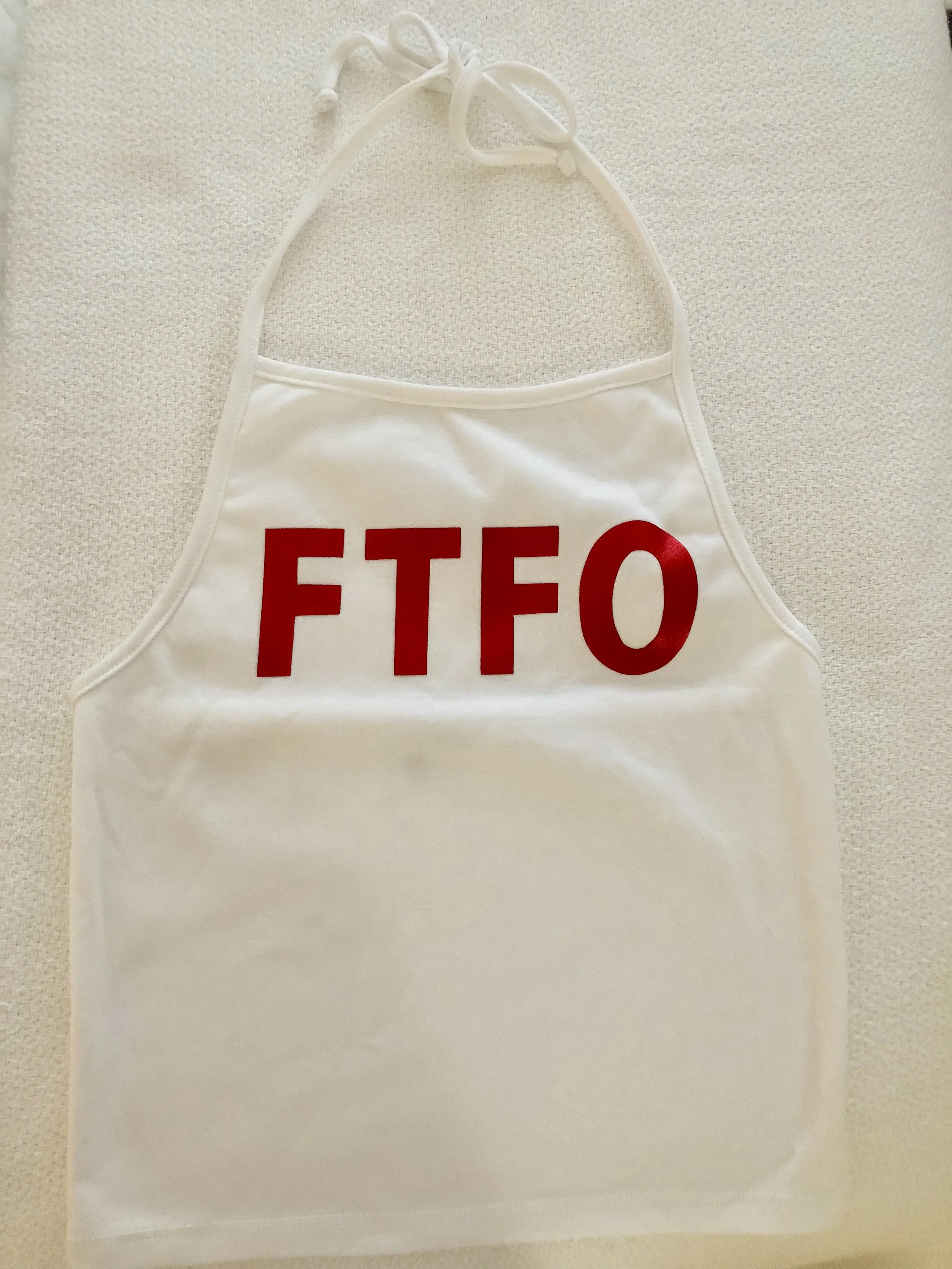 FTFO White Crop Victorywear Front.jpg