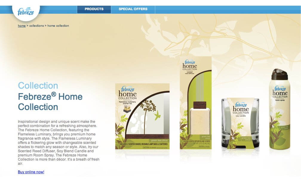 Febreze Home Collection