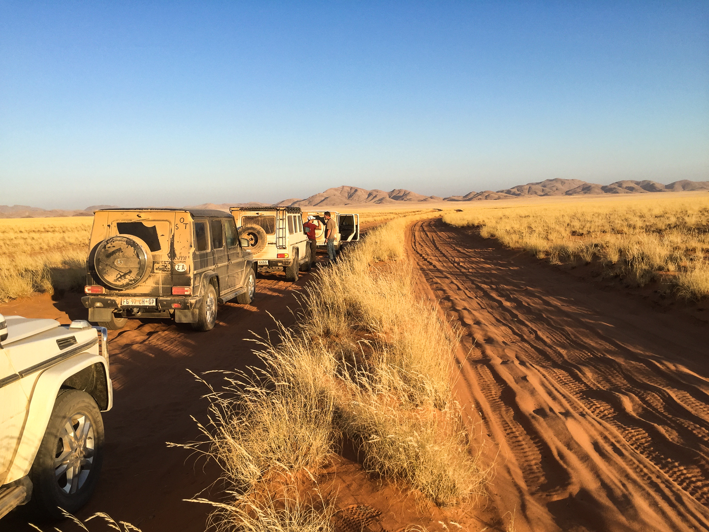   NAMIBIA, WITH HORN   A 5-DAY HI-OCTANE CHASE ACROSS SW AFRICA WITH THE WORLD'S GREATEST LIVING EXPLORER   DISCOVER  