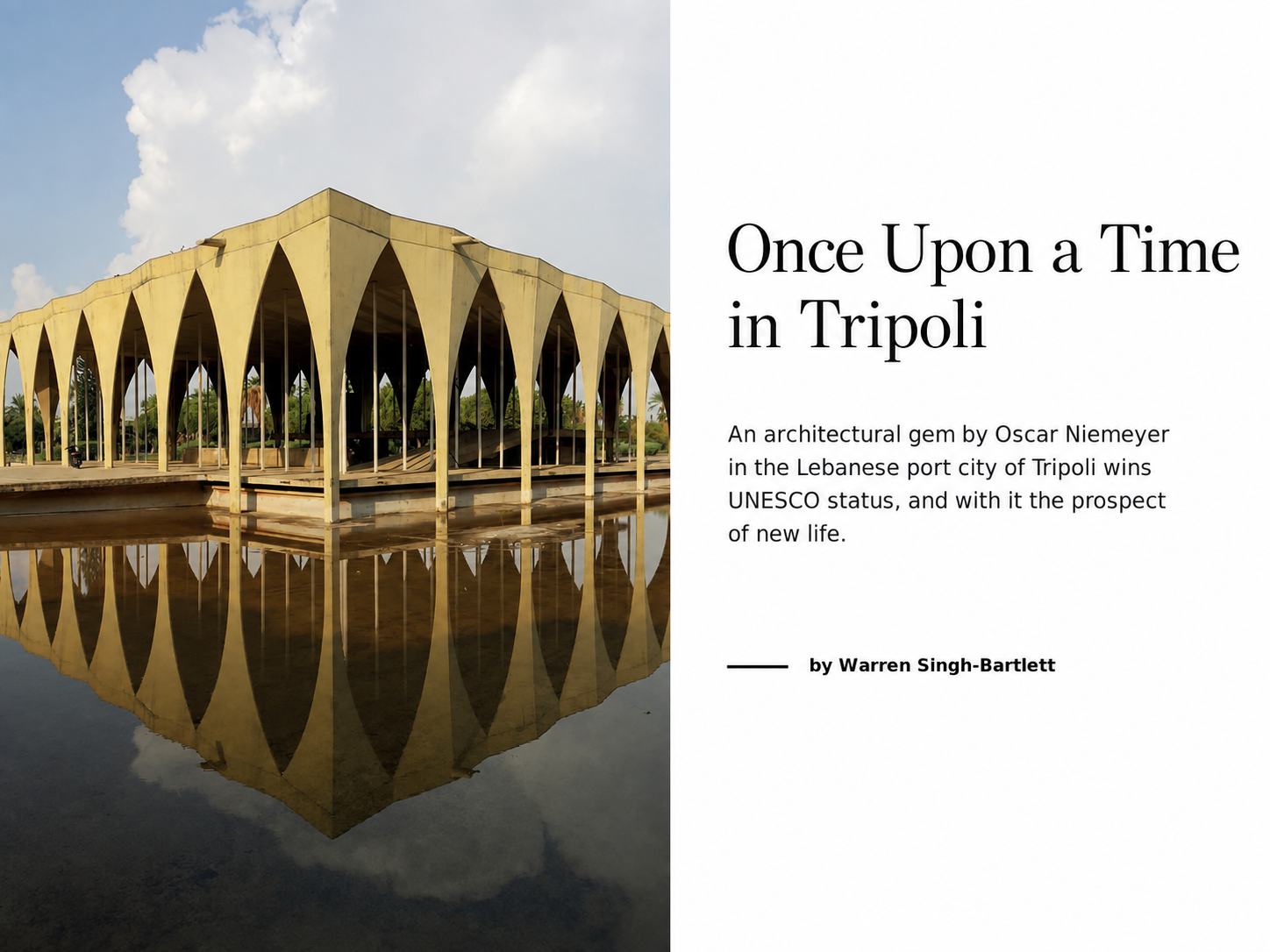 Once Upon a Time in Tripoli