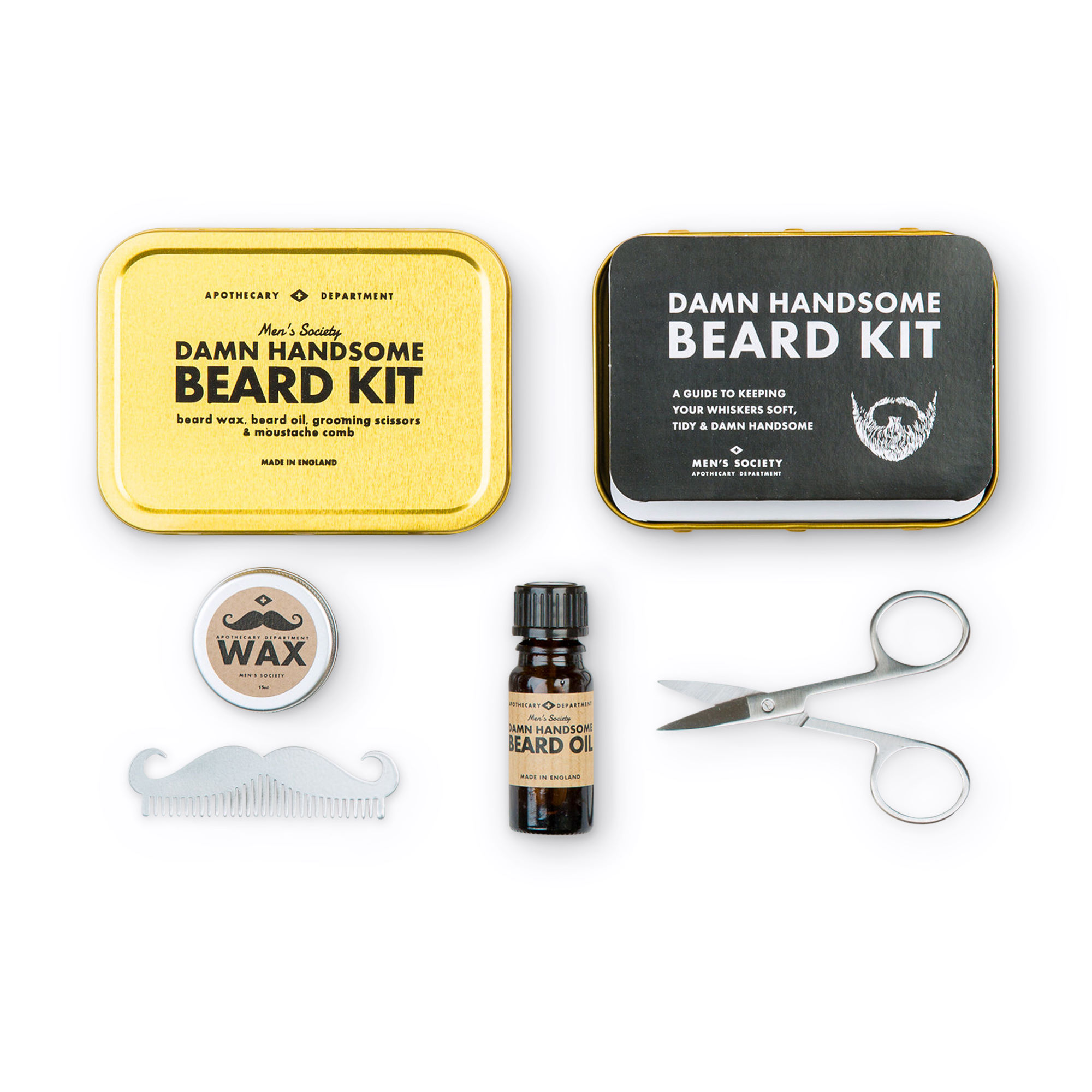 men's facial grooming kit