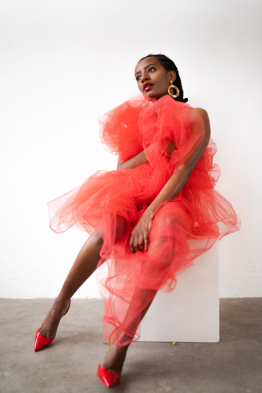 Ways to Practice Self-Love- Tulle Dress Pose