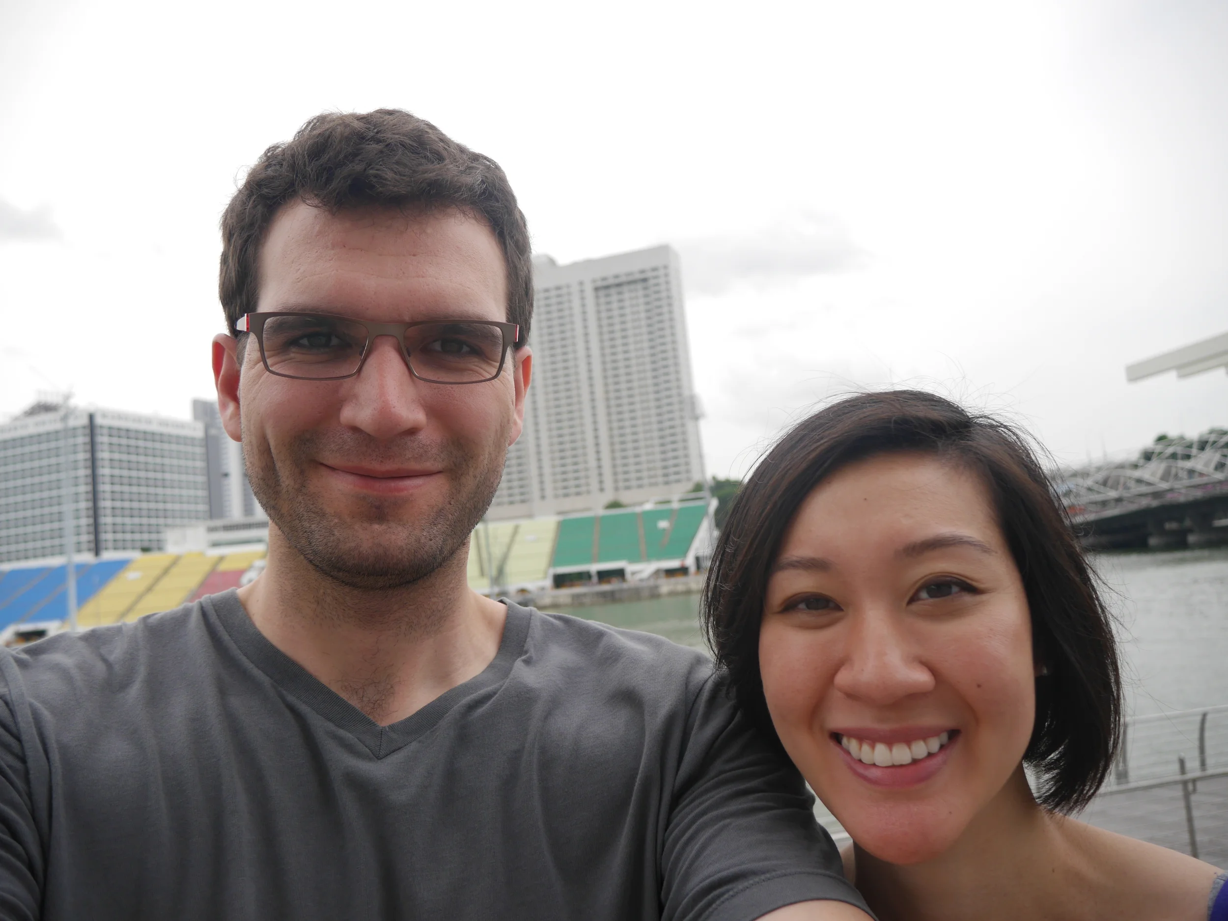  Selfie time! We really should take more pictures that feature at least one of us... 
