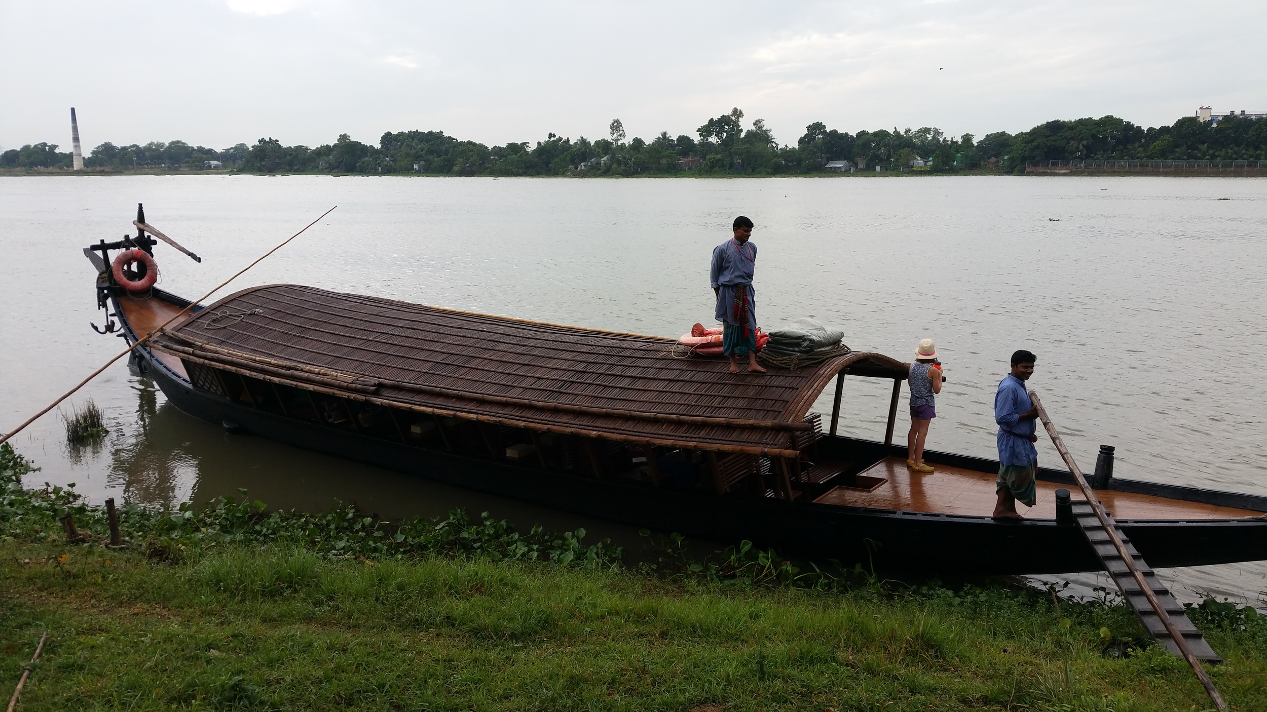 The boat! Actually from when we were disembarking but I didn't take one on the way out.