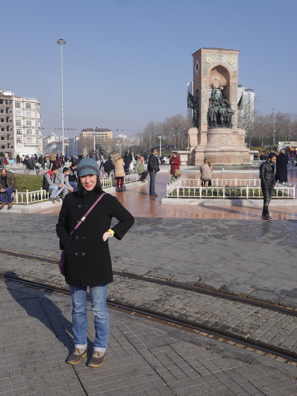  Grace in Taksim Square. 