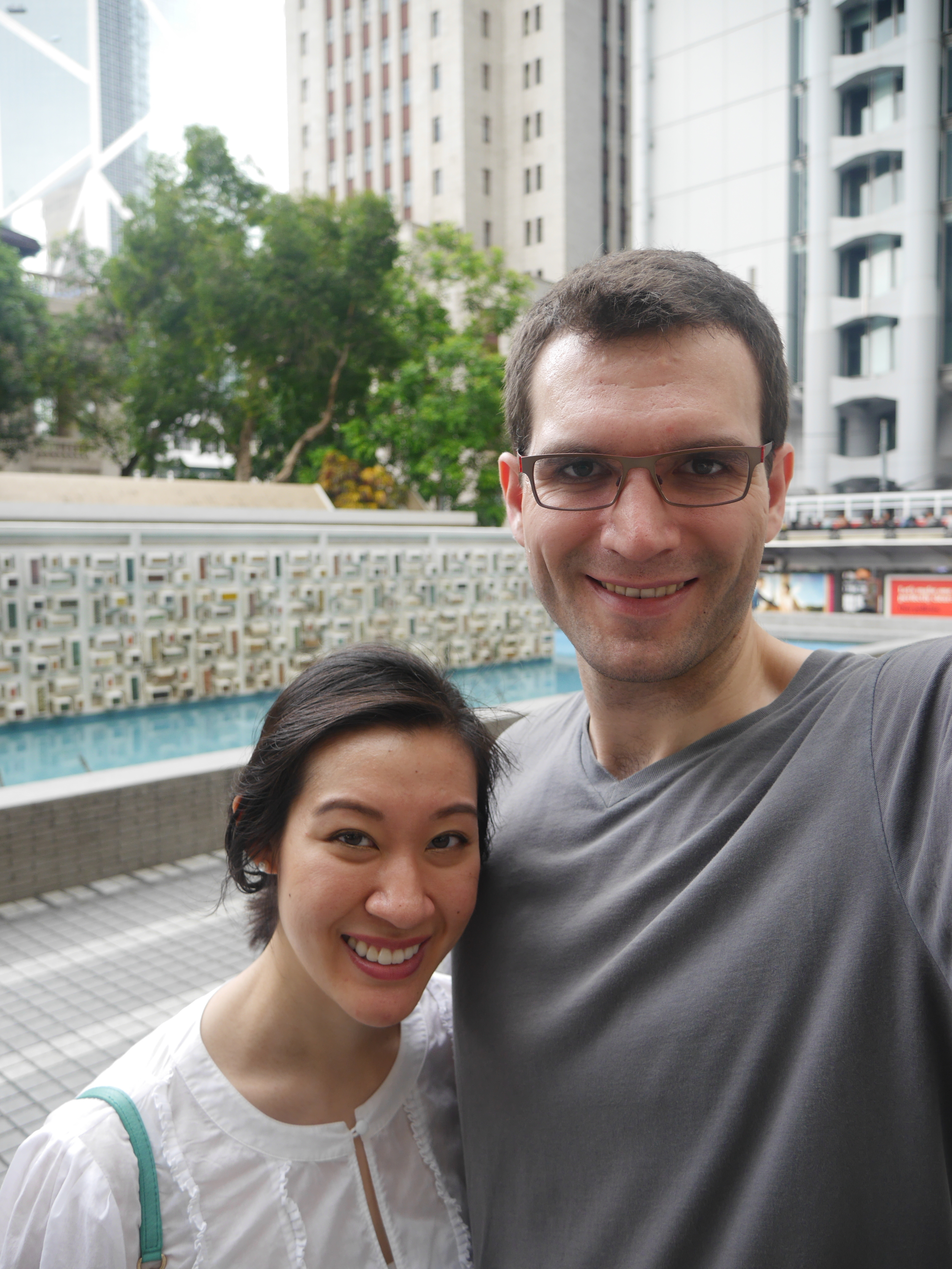  Statue Square selfie! 