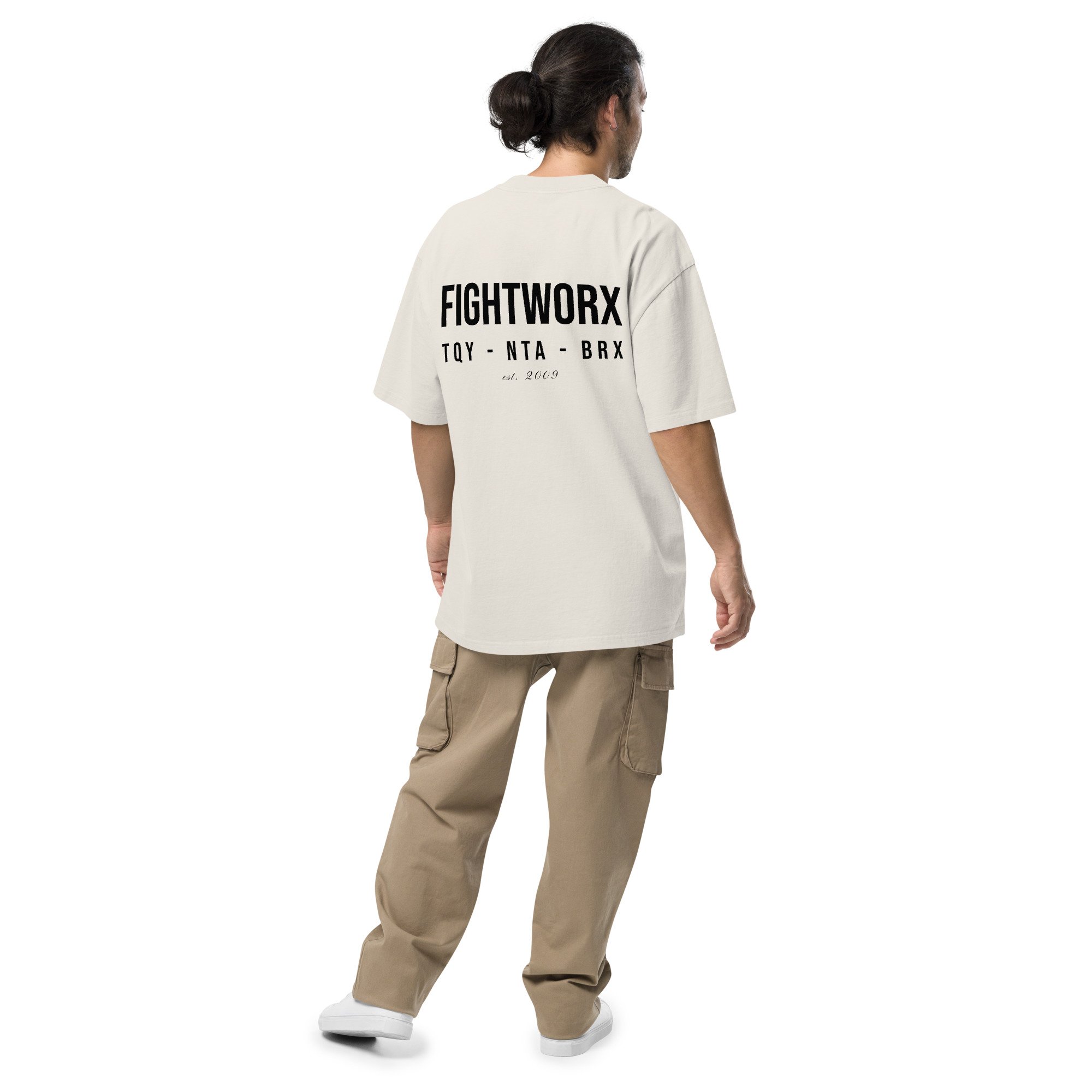FWX - Tres Academies Oversized Tee - Black Print