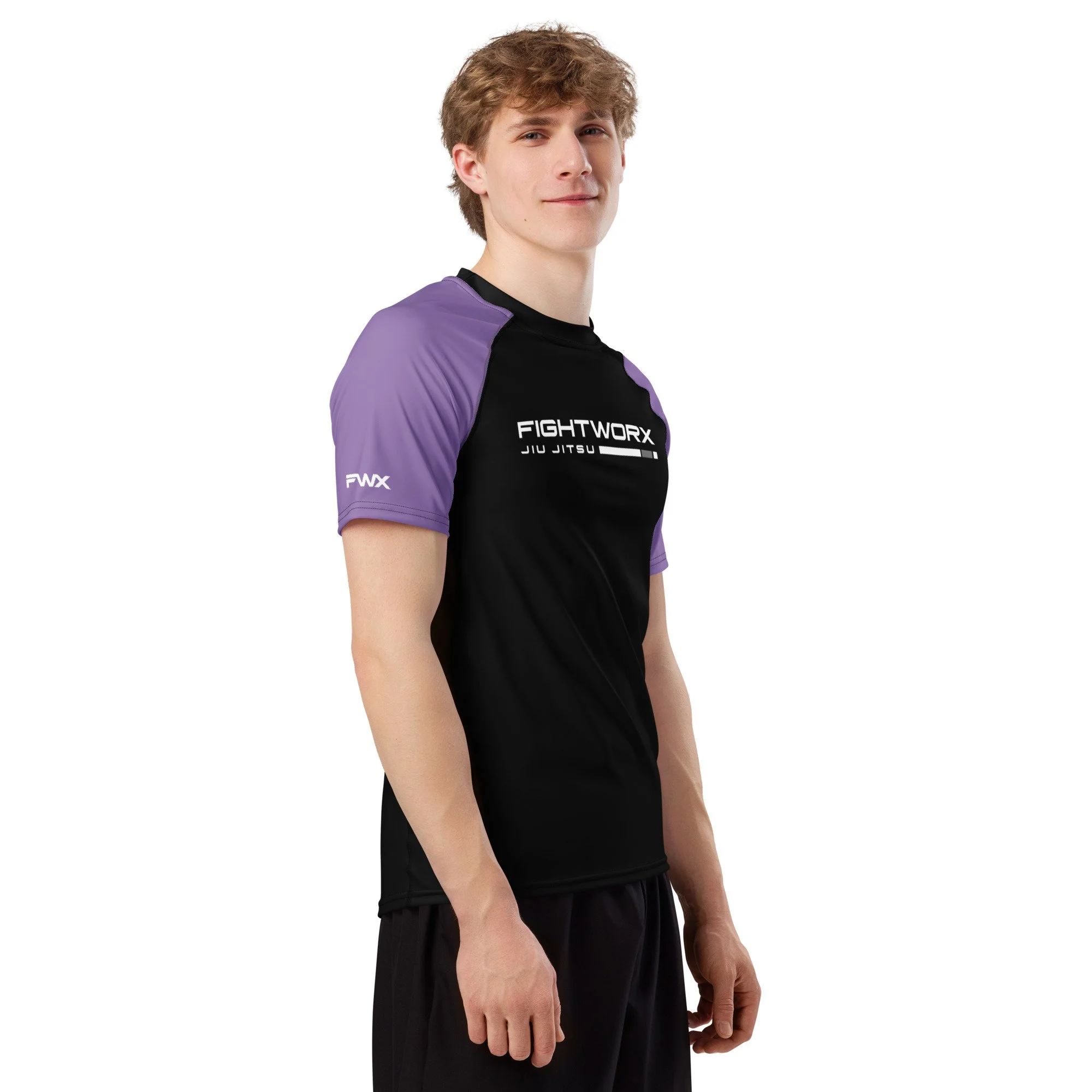 FWX - Ranked Rash Guard Purple