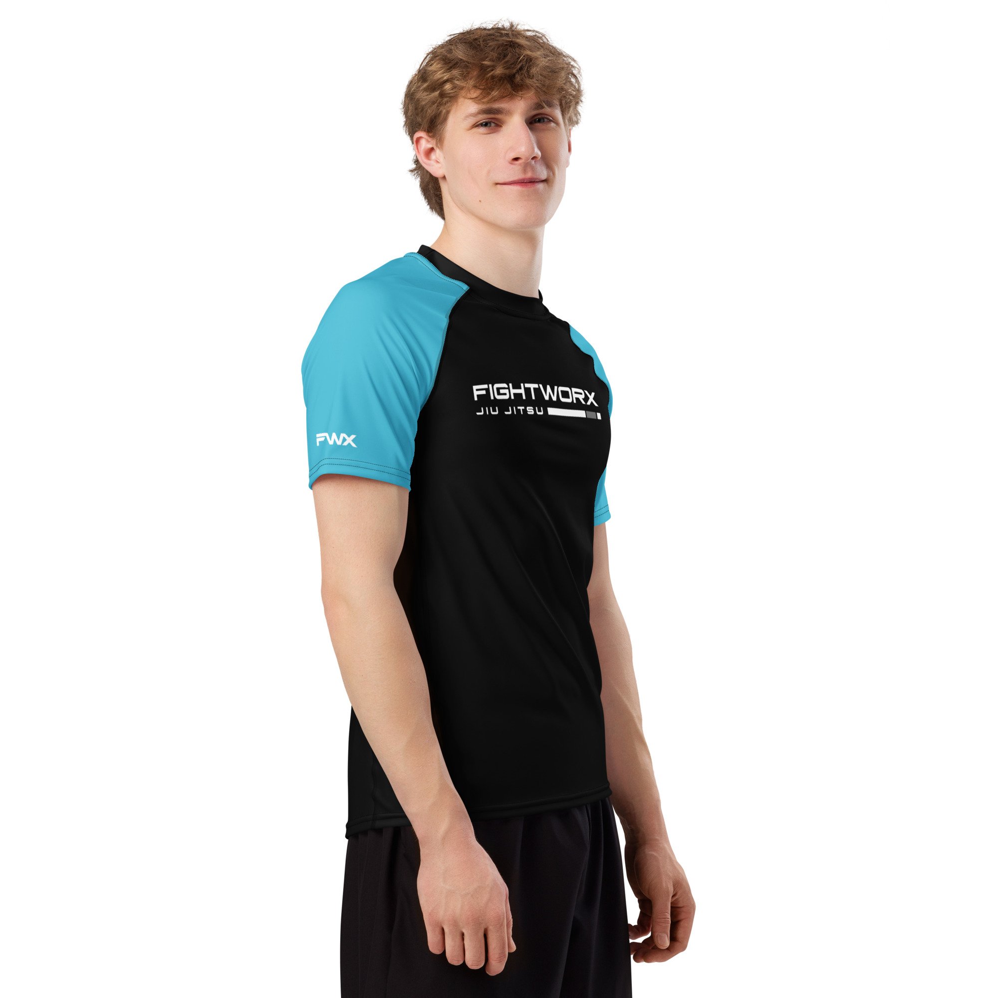 FWX - Ranked Rash Guard Blue