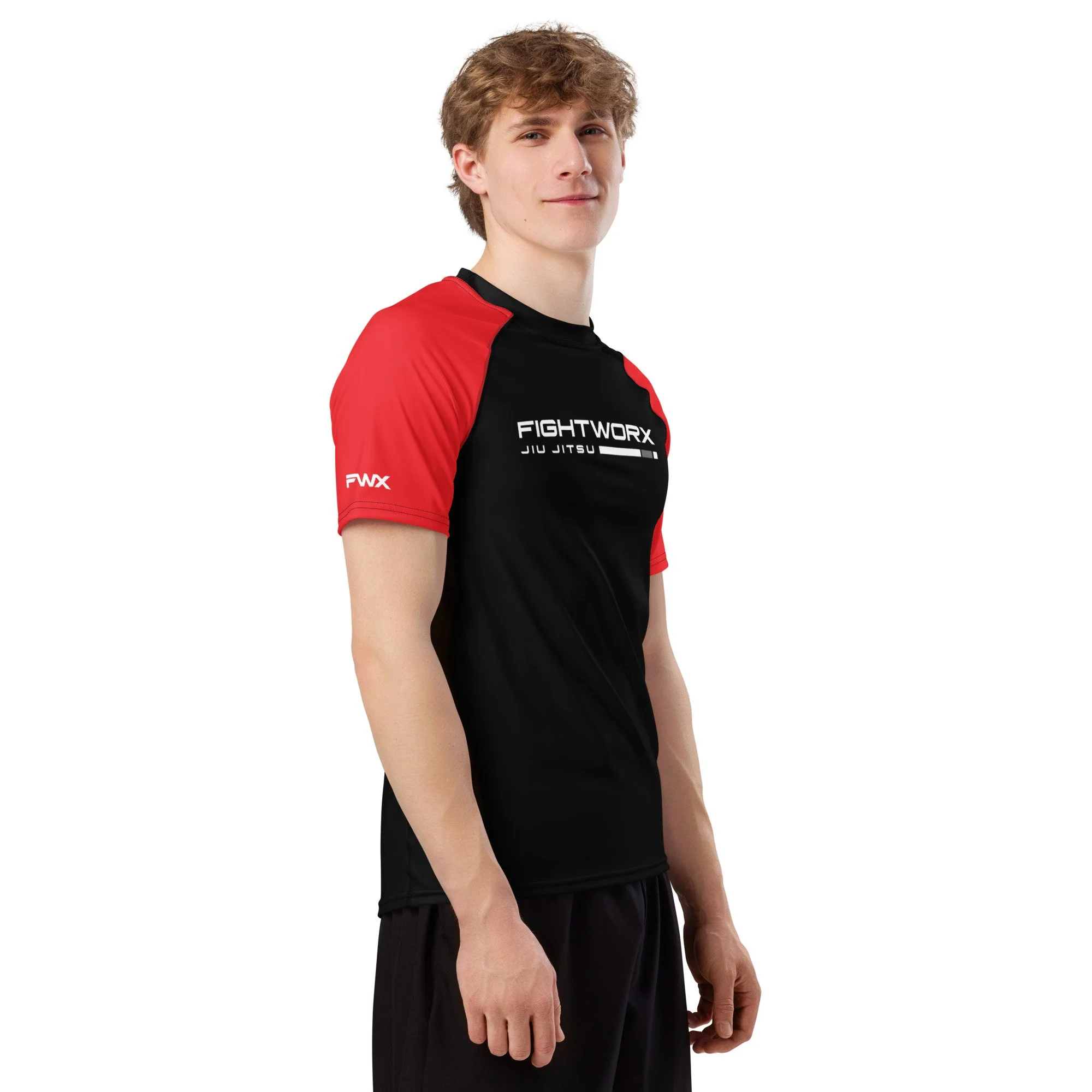 FWX - Ranked Rash Guard Black