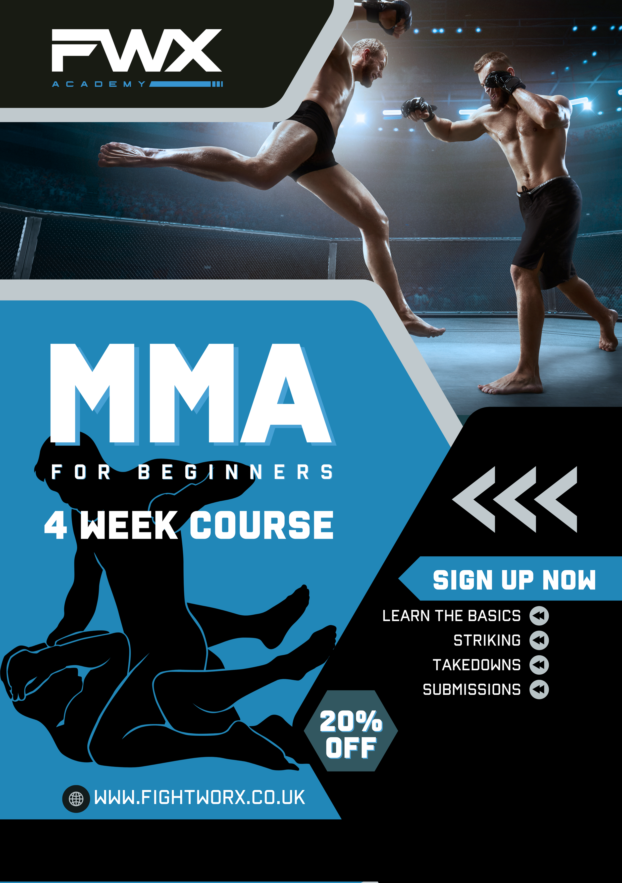 MMA FOR BEGINNERS: 4 WEEK COURSE