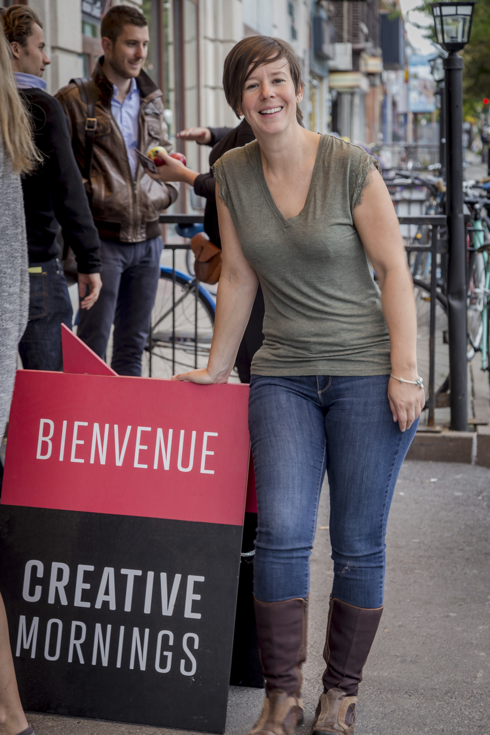 Creative Mornings Montreal, September 2015, Tora Photography