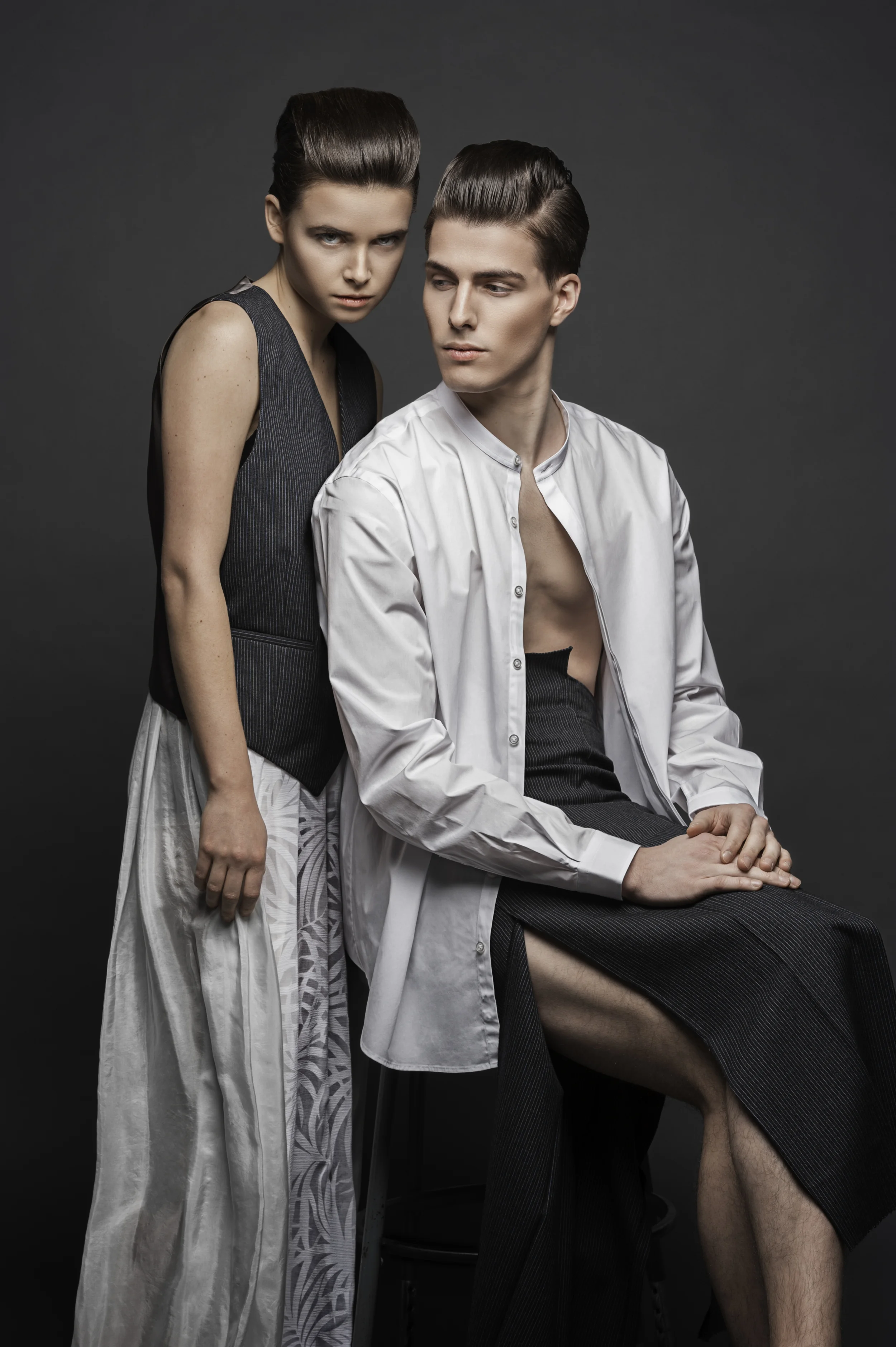 Androgynous Makeup by Tora Chirila