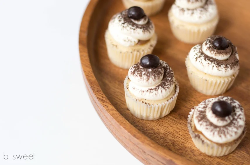 Tiramisu Mini Cupcakes