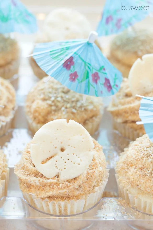 First Birthday Under The Sea and Sand Dollar Tuile Cookies