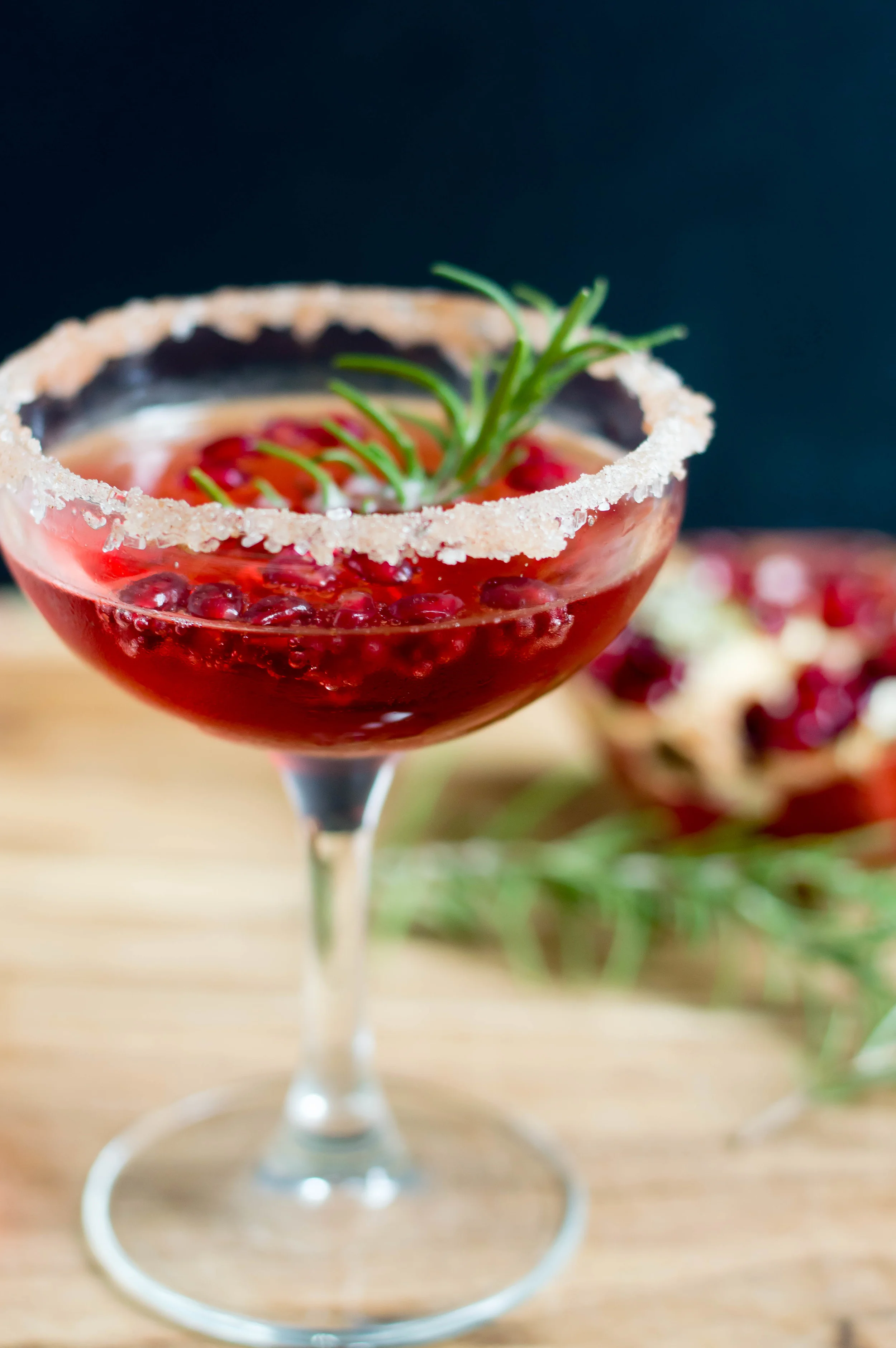 Autumnal Pomegranate Fizz