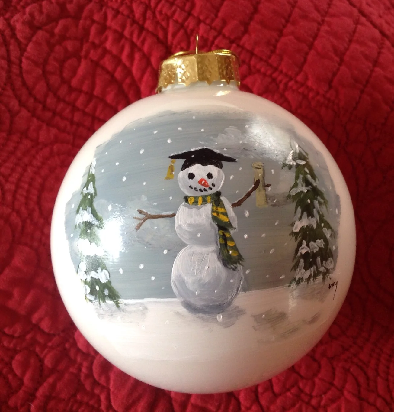 Graduate Christmas Ornament